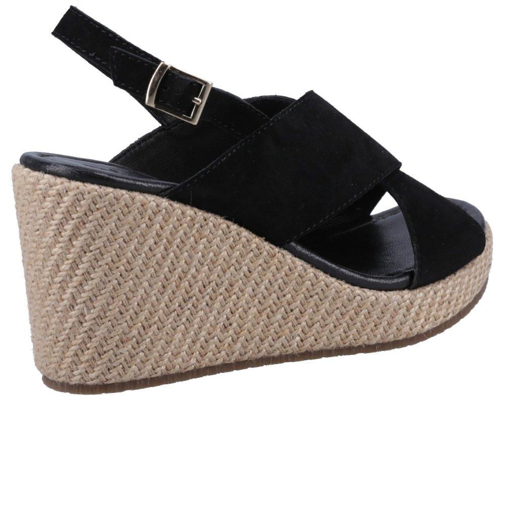 Hush puppies wedge sandals best sale