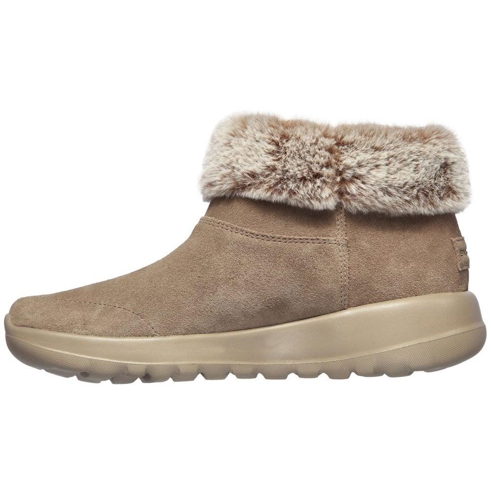 Savvy Ankle Boots in Dark Taupe (Brown 