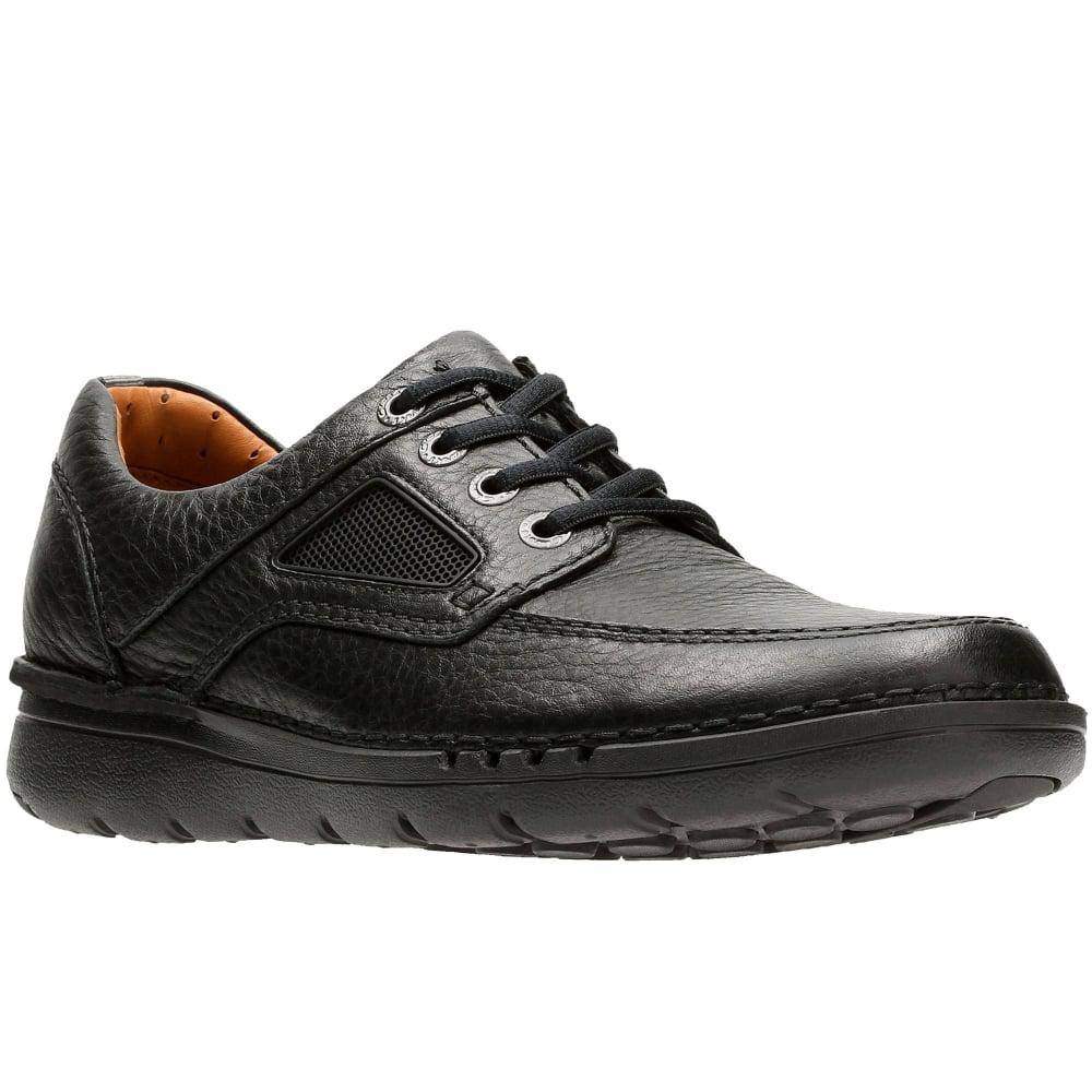 Clarks Unnature Time Mens Casual Shoes in Black for Men | Lyst UK