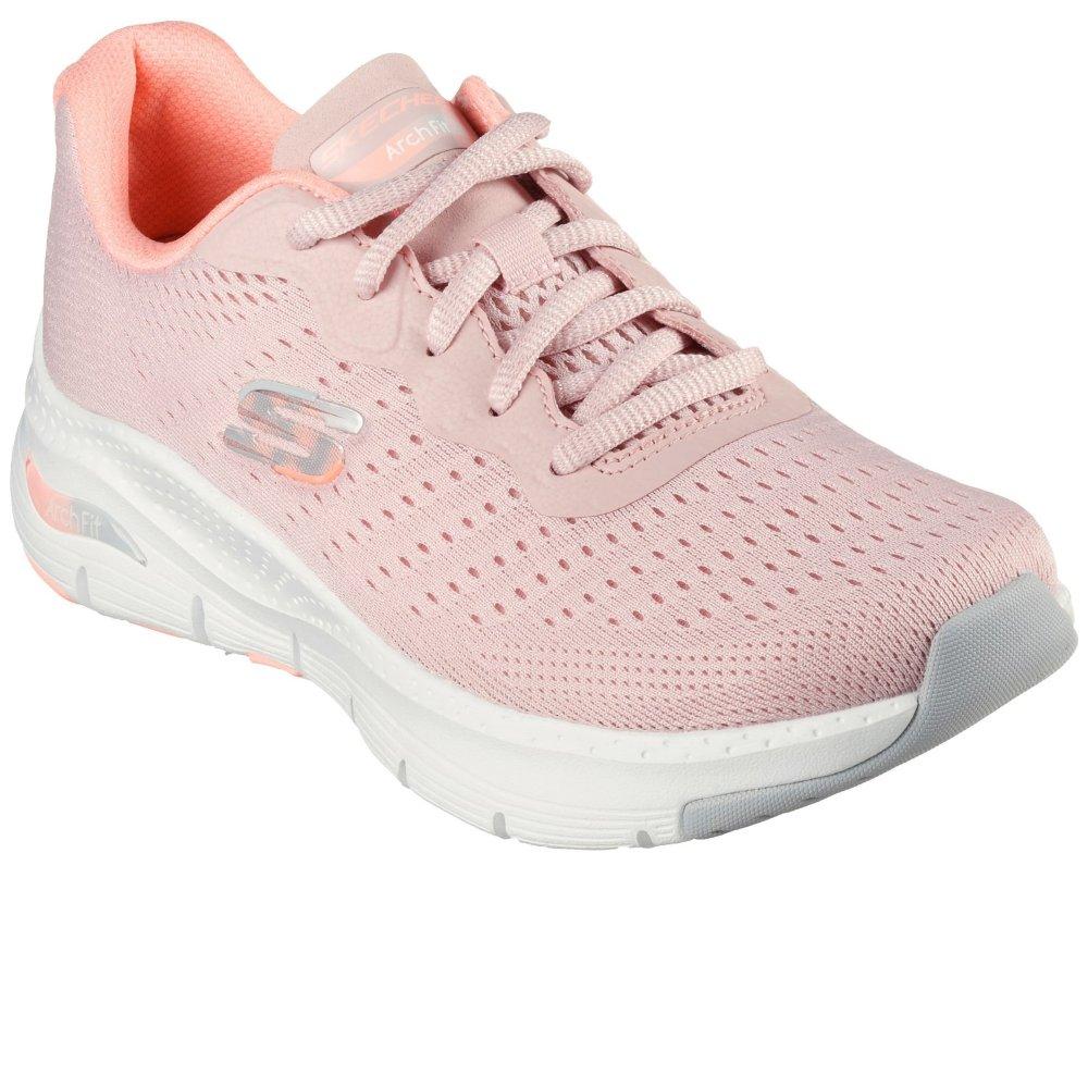 Skechers Arch Fit Infinity Cool Trainers in Pink Lyst UK