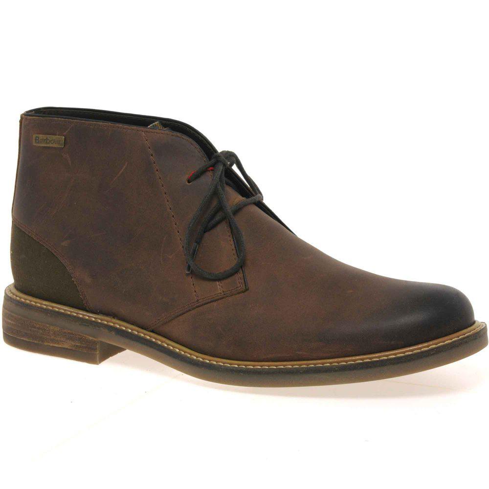 Barbour Readhead Mens Leather Chukka Boots in Brown for Men - Lyst