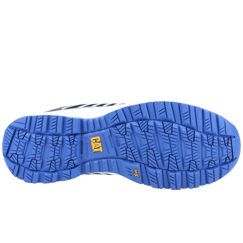 Cat bi way blue safety trainers outlet