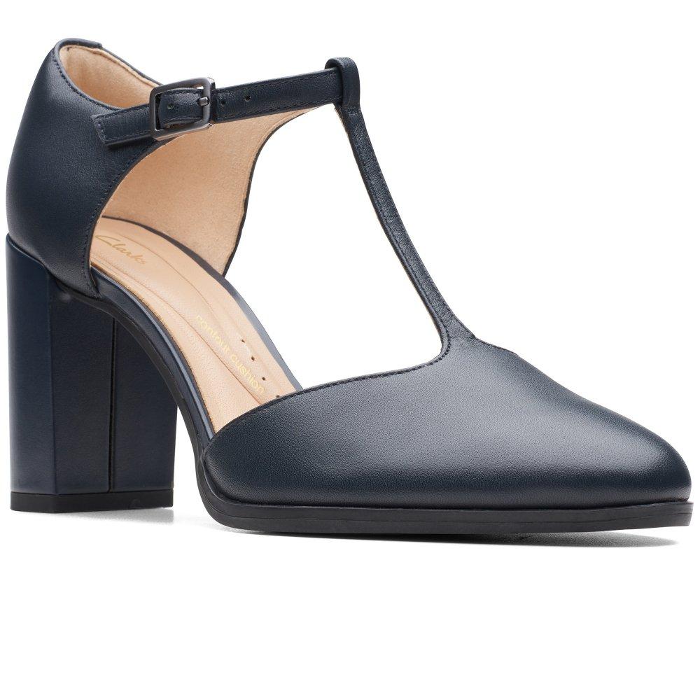 Navy t best sale bar shoes womens