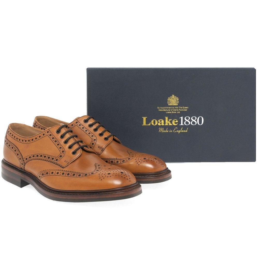 Loake Leather Loake Chester Brogue in Tan (Brown) for Men - Save 12% | Lyst  Australia