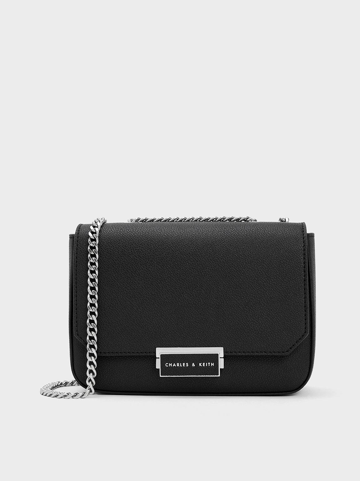 Charles and keith chain bag best sale