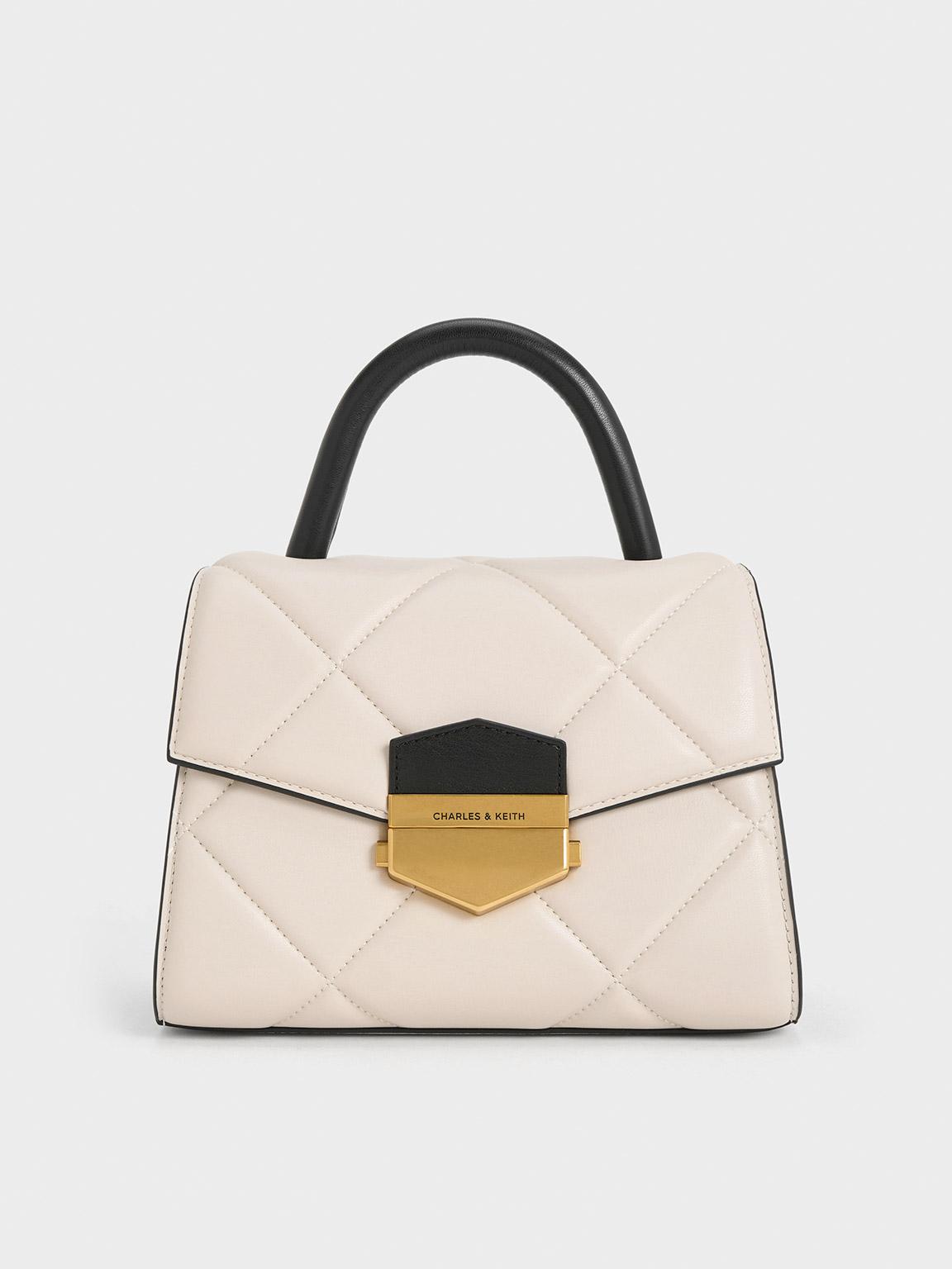 Charles and keith boxy hotsell trapeze bag