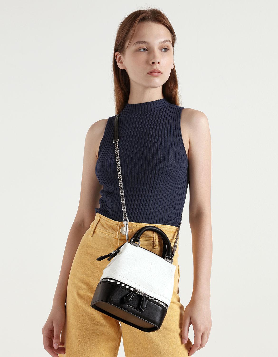 charles and keith boxy bag