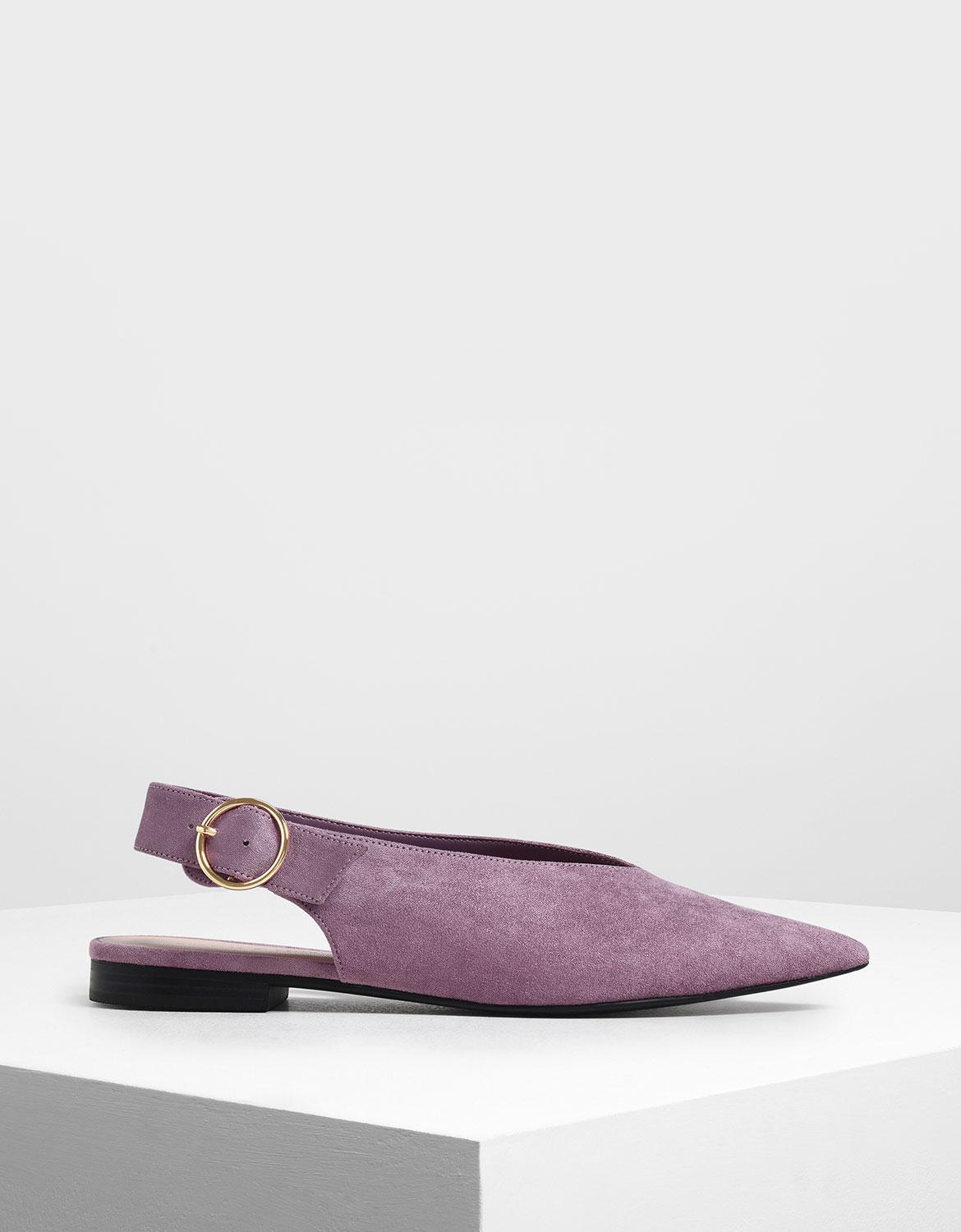 charles and keith slingback flats