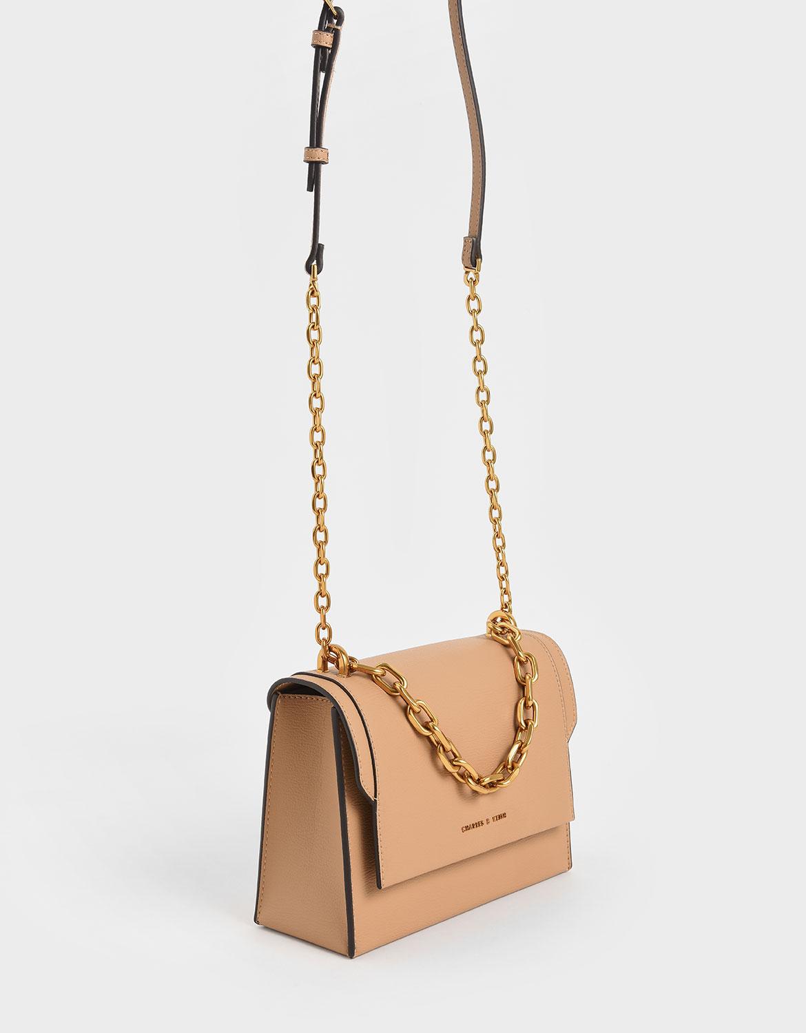 Chain Handle Evening Bag Charles And Keith 2024 favors