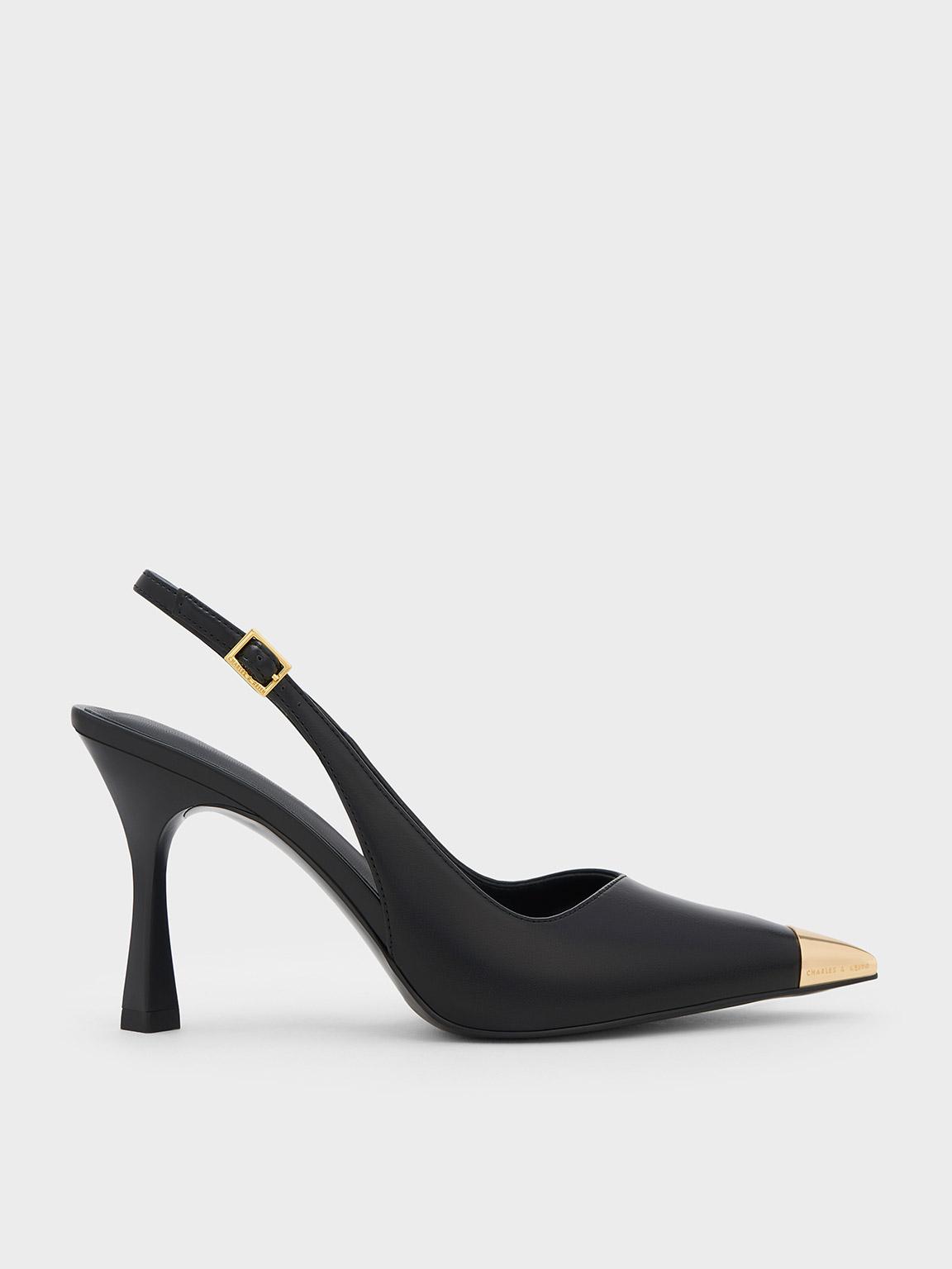 Charles and hotsell keith black pumps