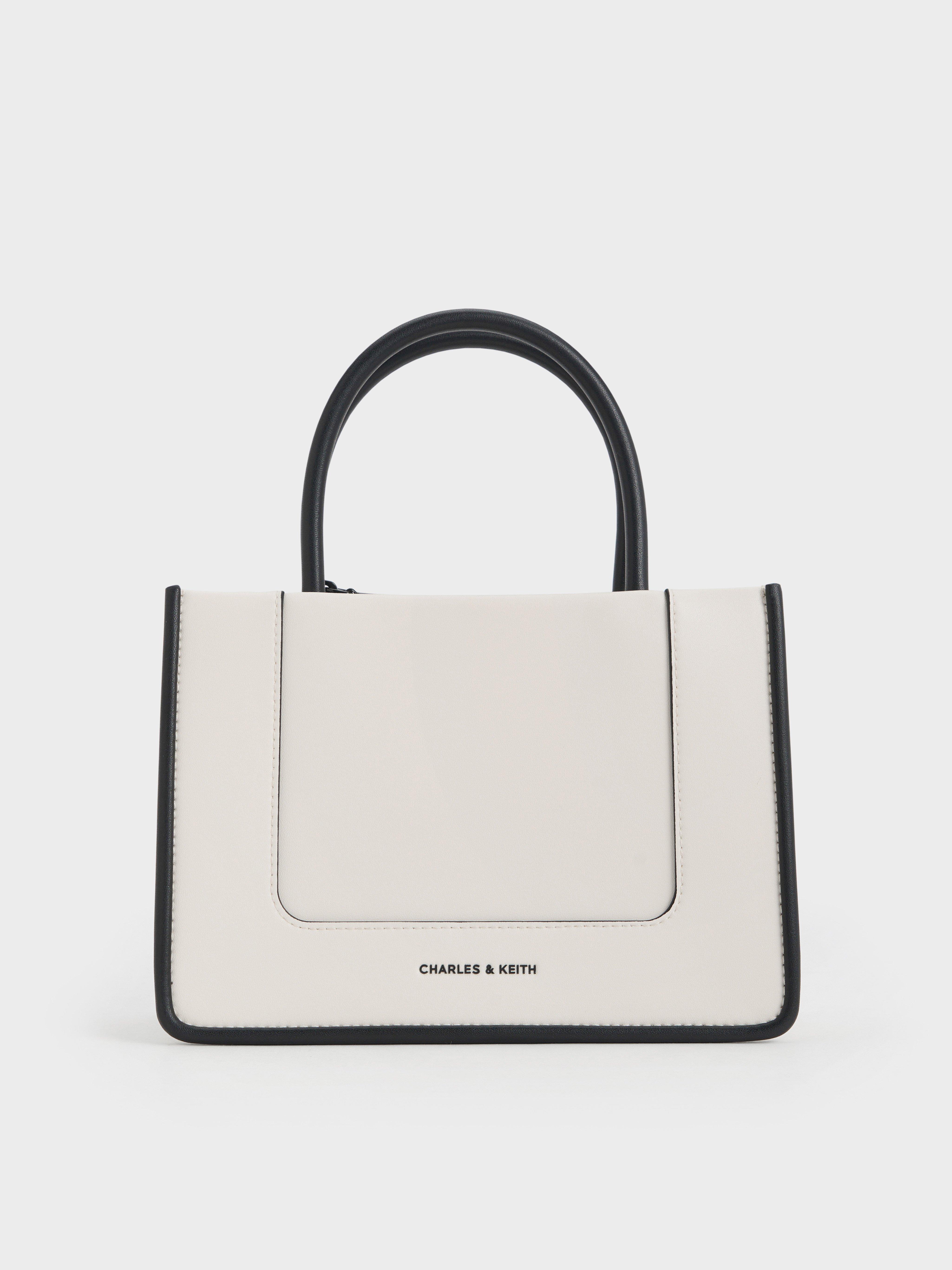 Keith All White Crossbody Bag Buy Charles Keith Padlock Envelope