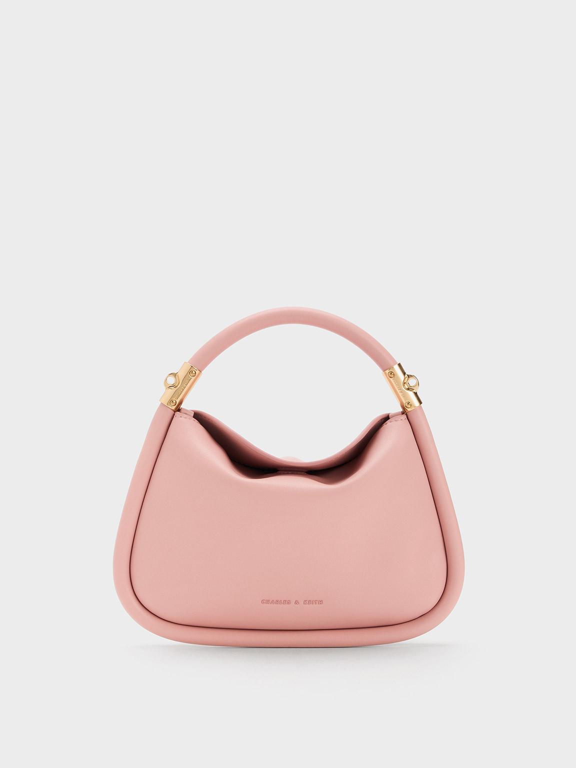 Charles & Keith mini crossbody bag with chunky chain in ombre pink -  ShopStyle
