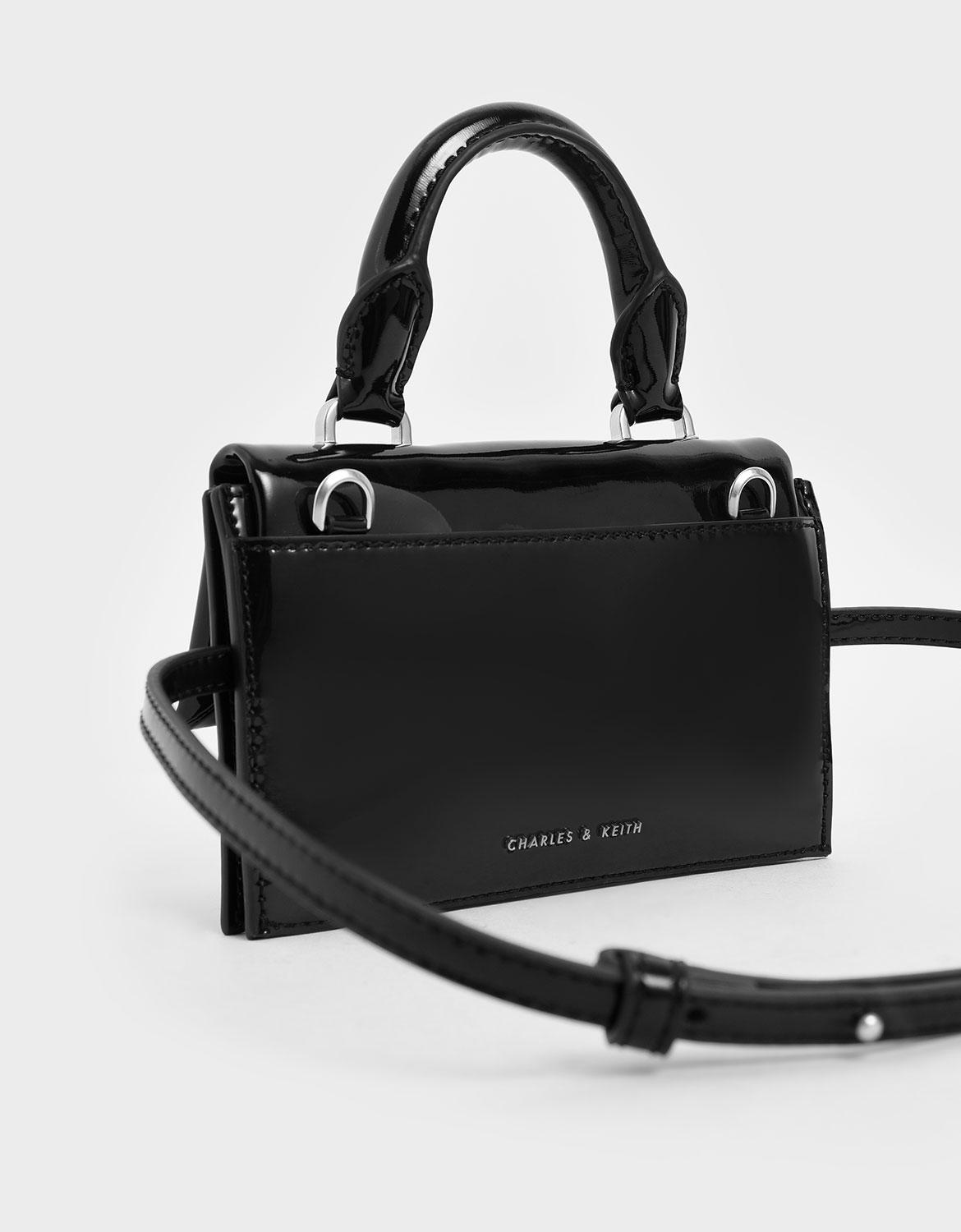 charles & keith black bag