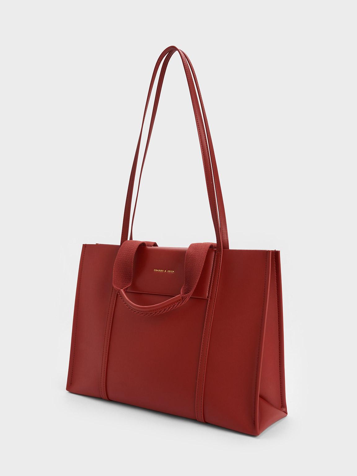 Multicoloured Shalia Canvas Tote Bag | CHARLES & KEITH