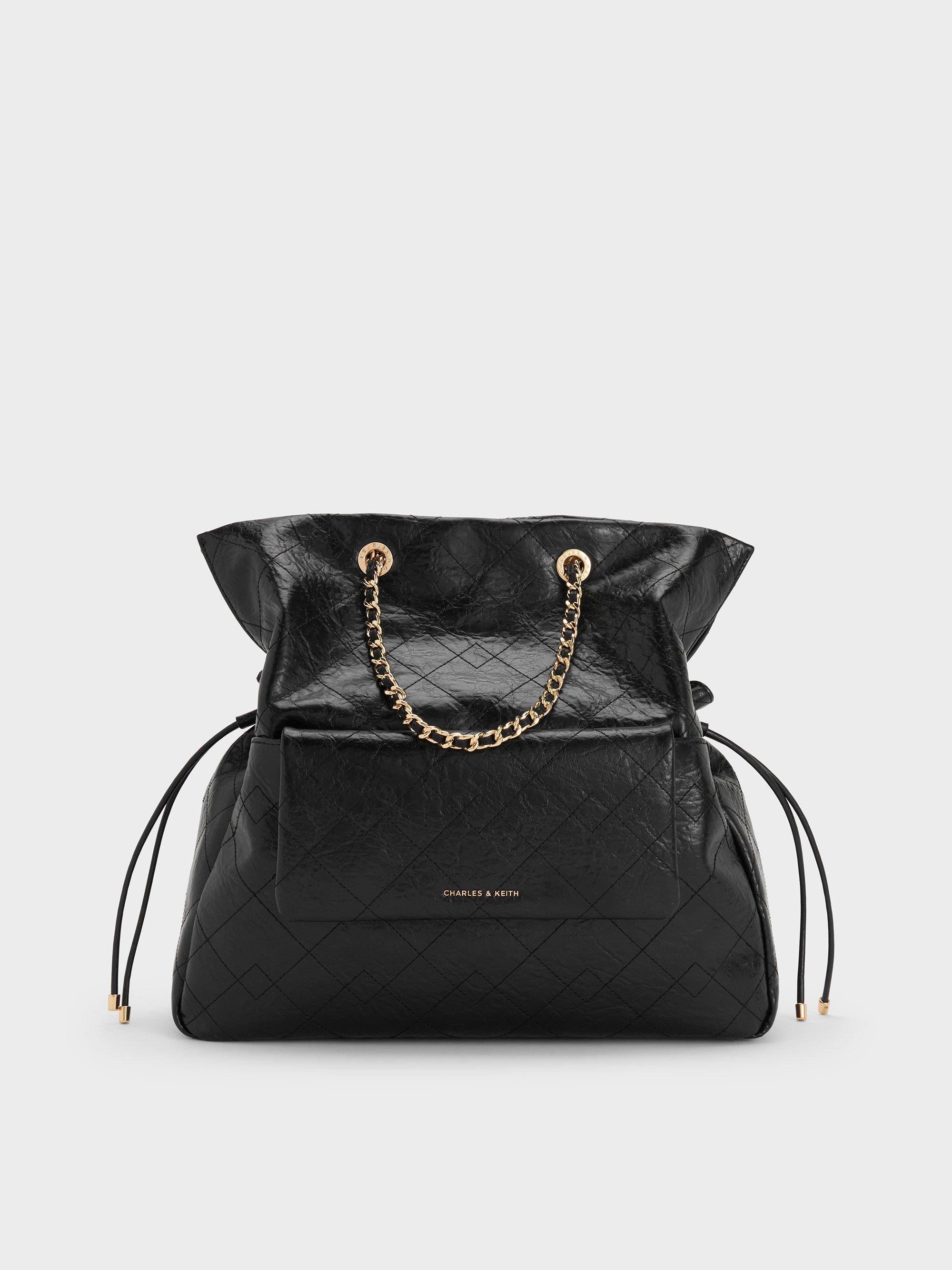 allsaints clip leather backpack AllSaints BLACK Leather backpack Kei