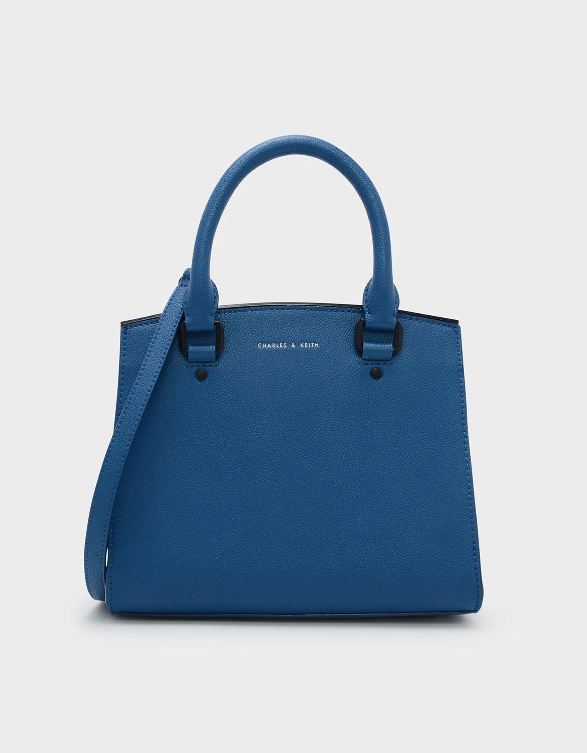 structured handbag charles and keith