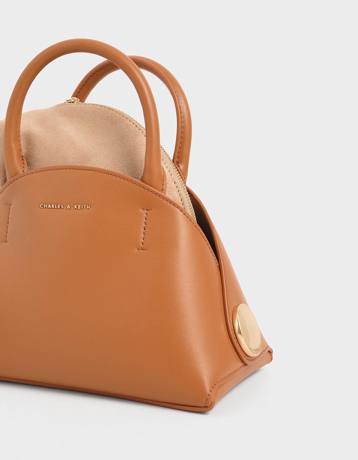 charles and keith top handle dome bag