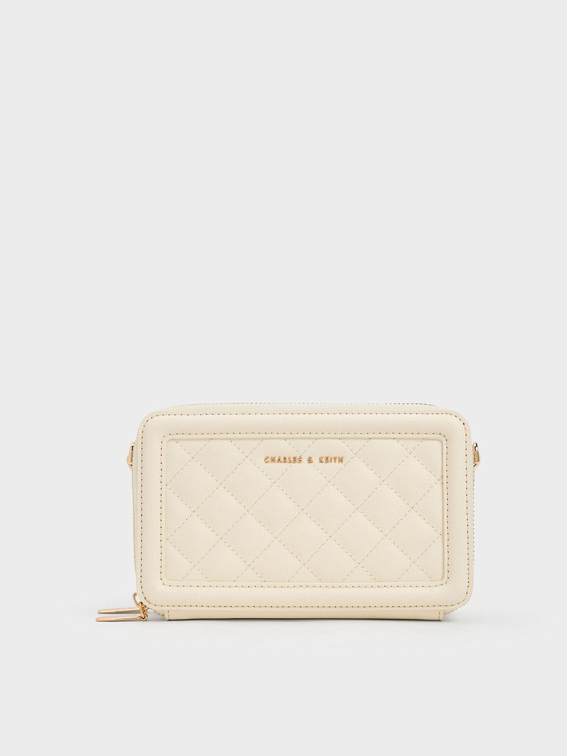 Charles and keith outlet pink wallet