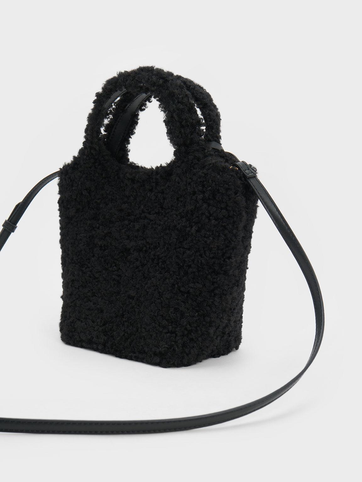 Black Mini Shalia Tote Bag - CHARLES & KEITH US