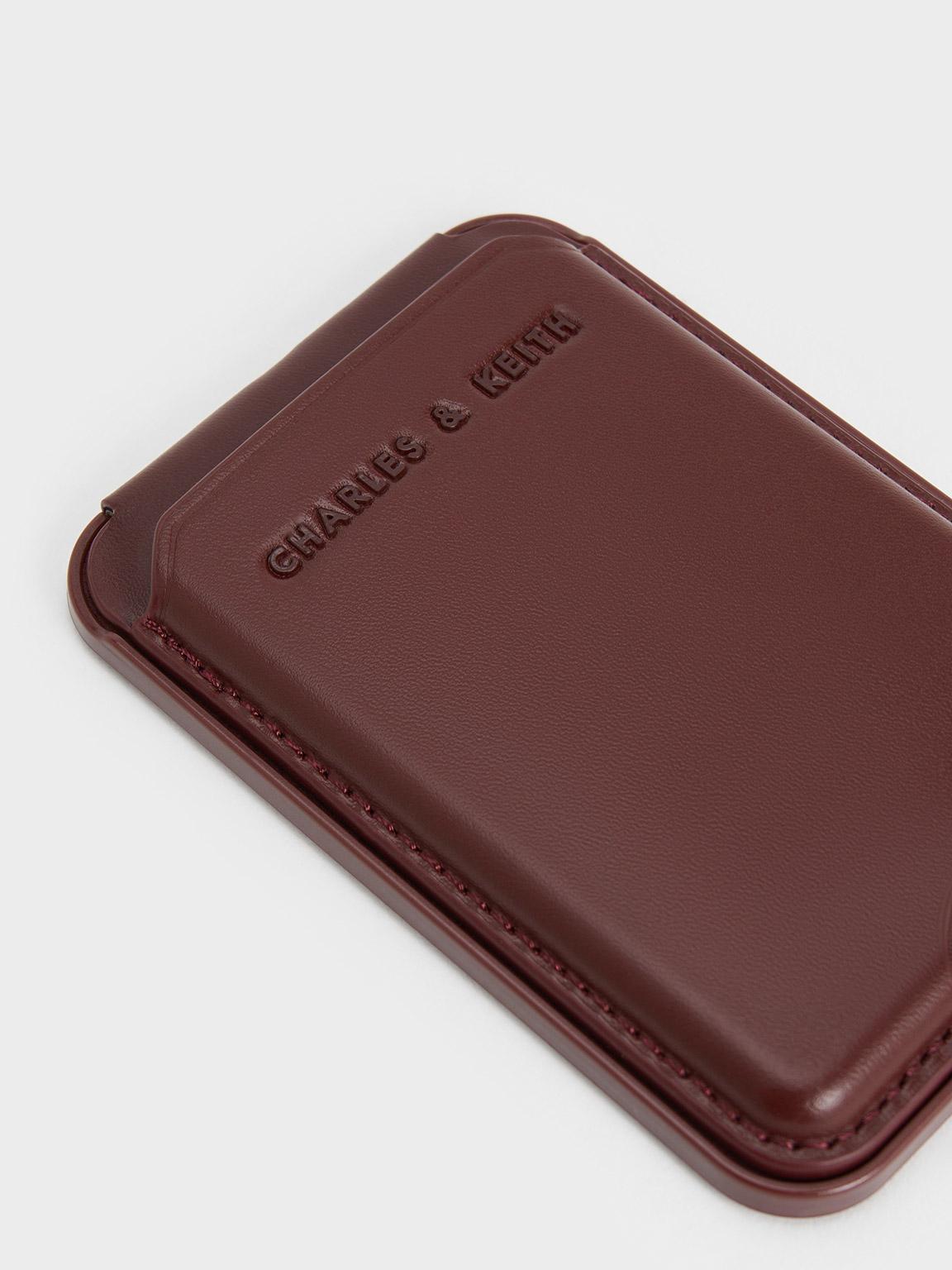 Charles Keith Cyrus Leather Bi-fold Card Holder in White Lyst UK