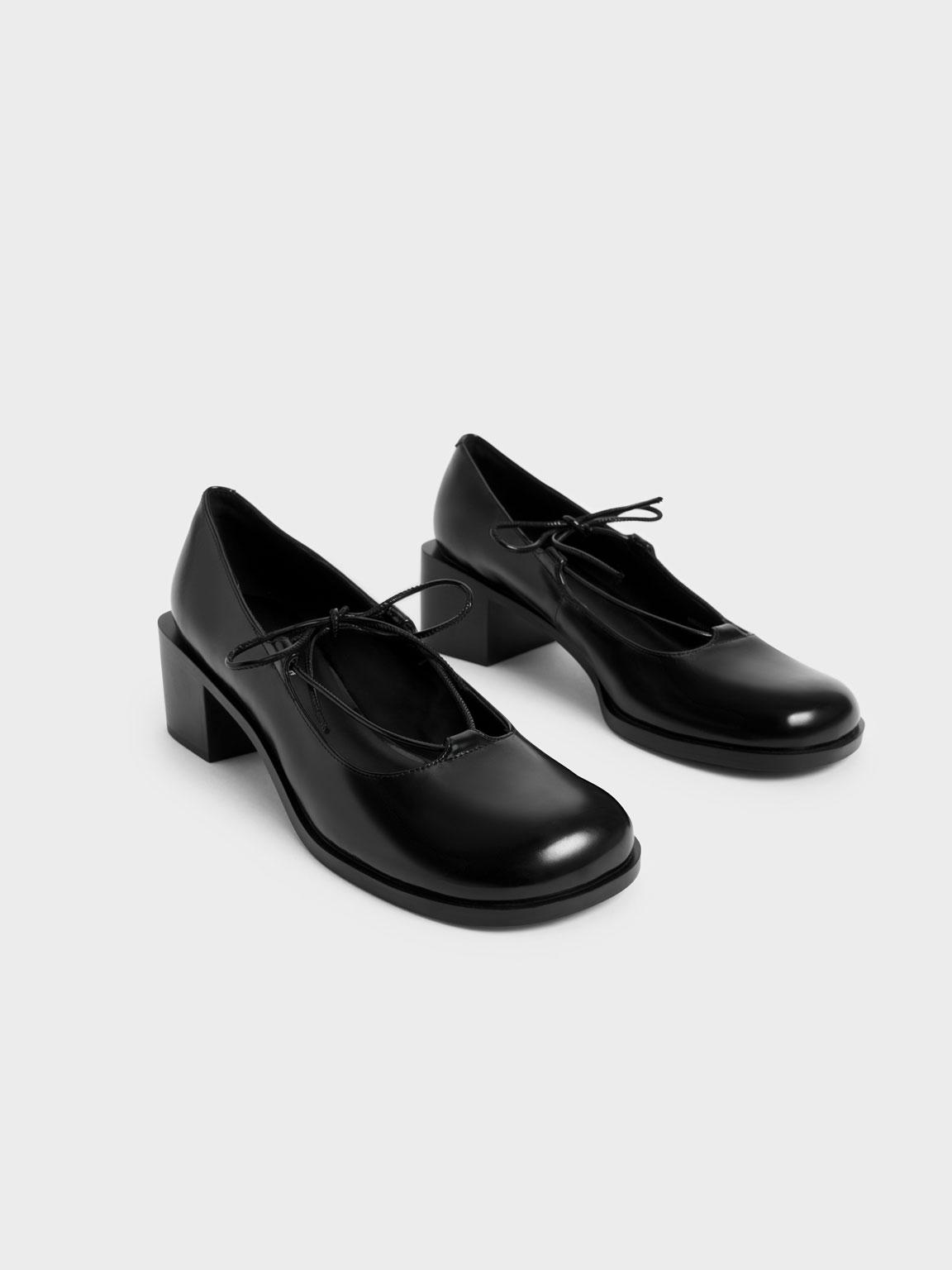 Ribbon tie mary jane best sale shoes