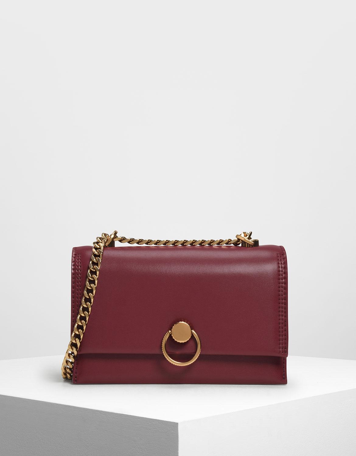 charles and keith chain bag
