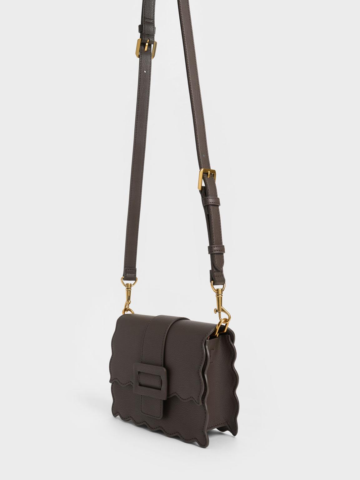 Charles and keith scallop bag sale