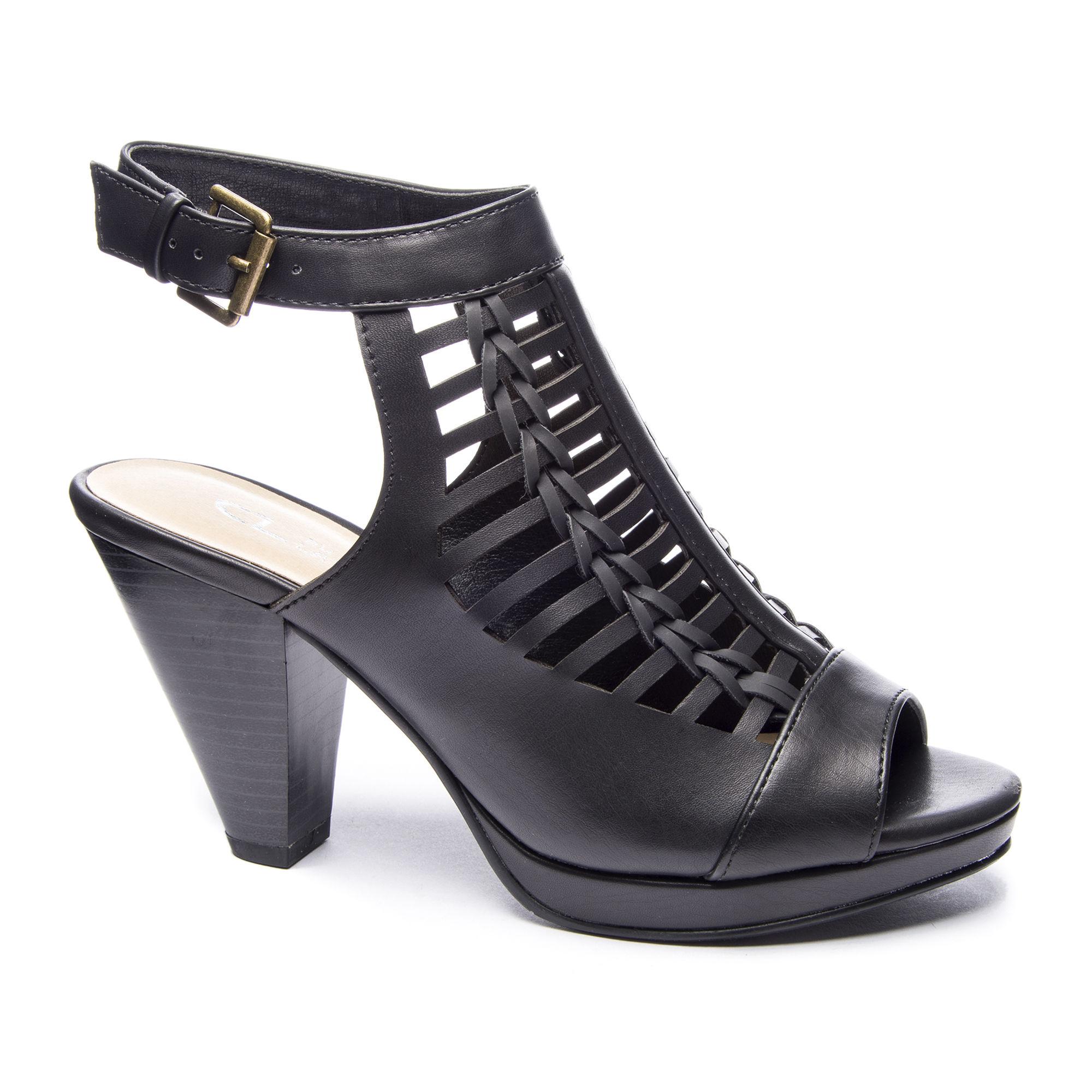 Chinese Laundry Waves Peep-toe Bootie in Black - Lyst