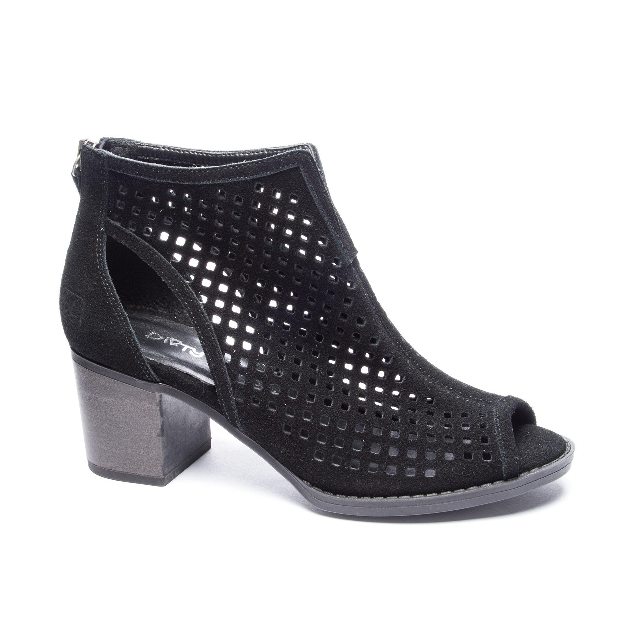 dirty laundry tycen canvas booties