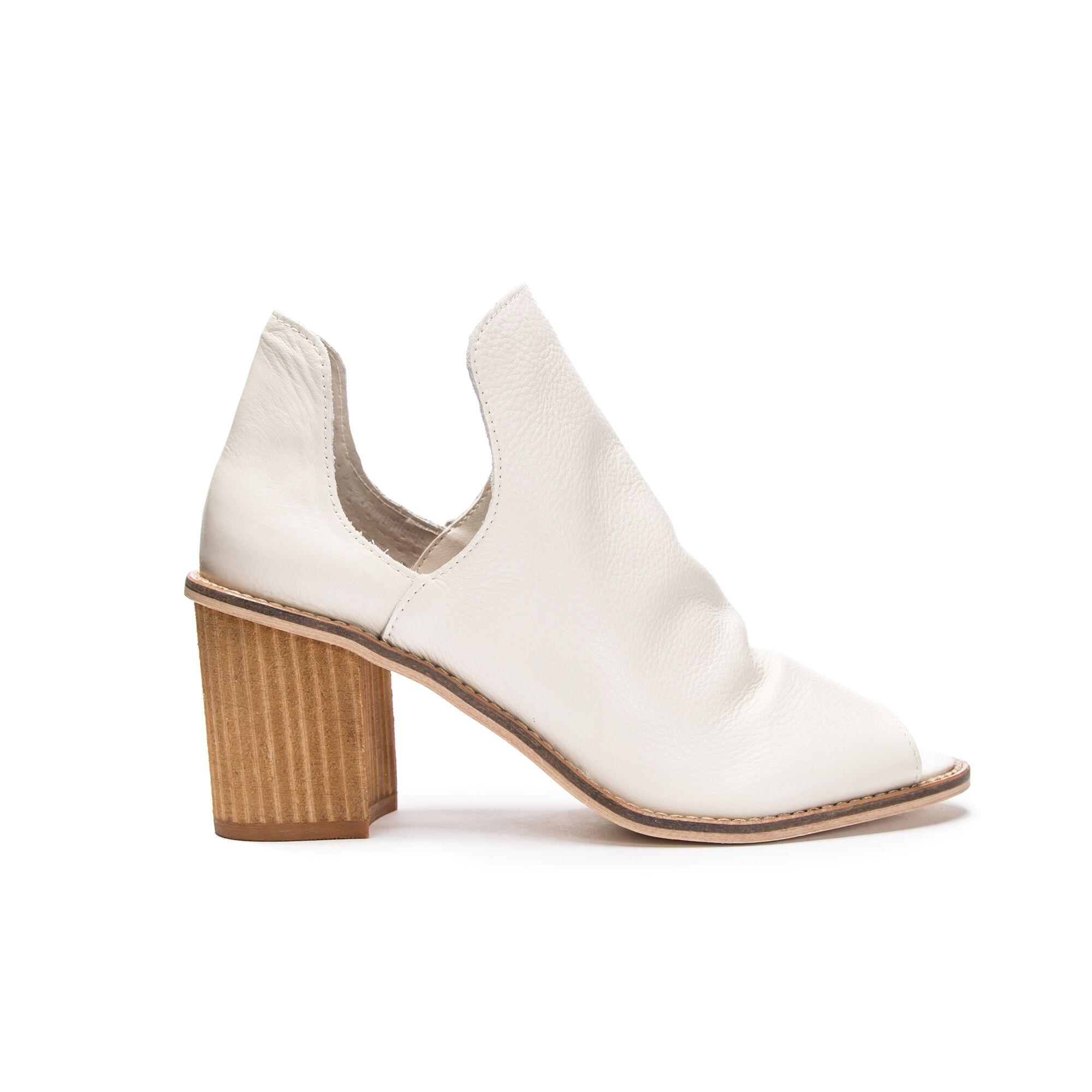 carlita peep toe bootie