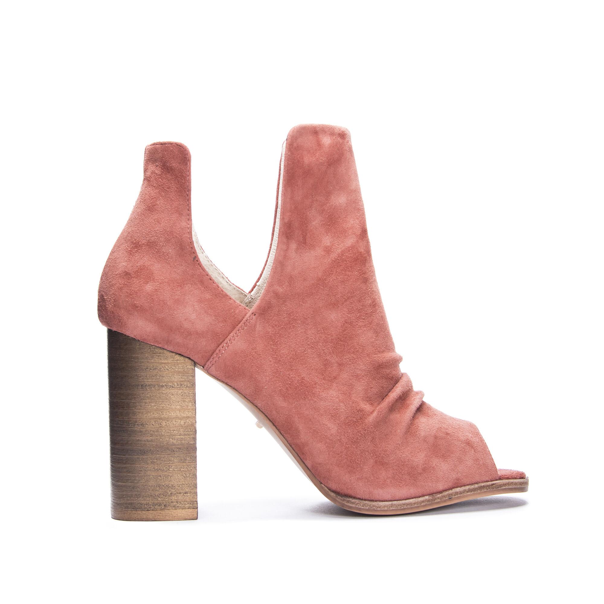 leena peep toe bootie