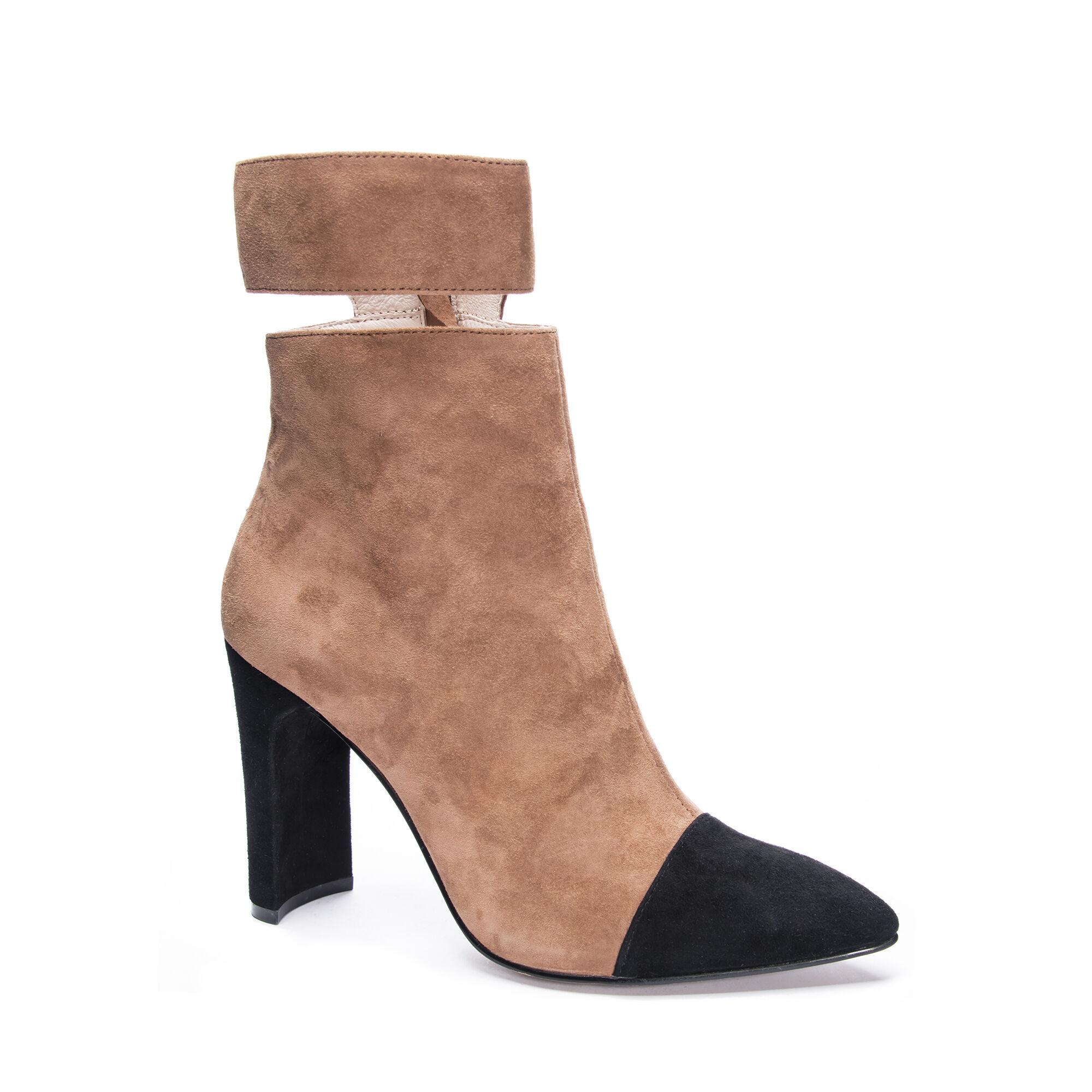 chinese laundry craze bootie white