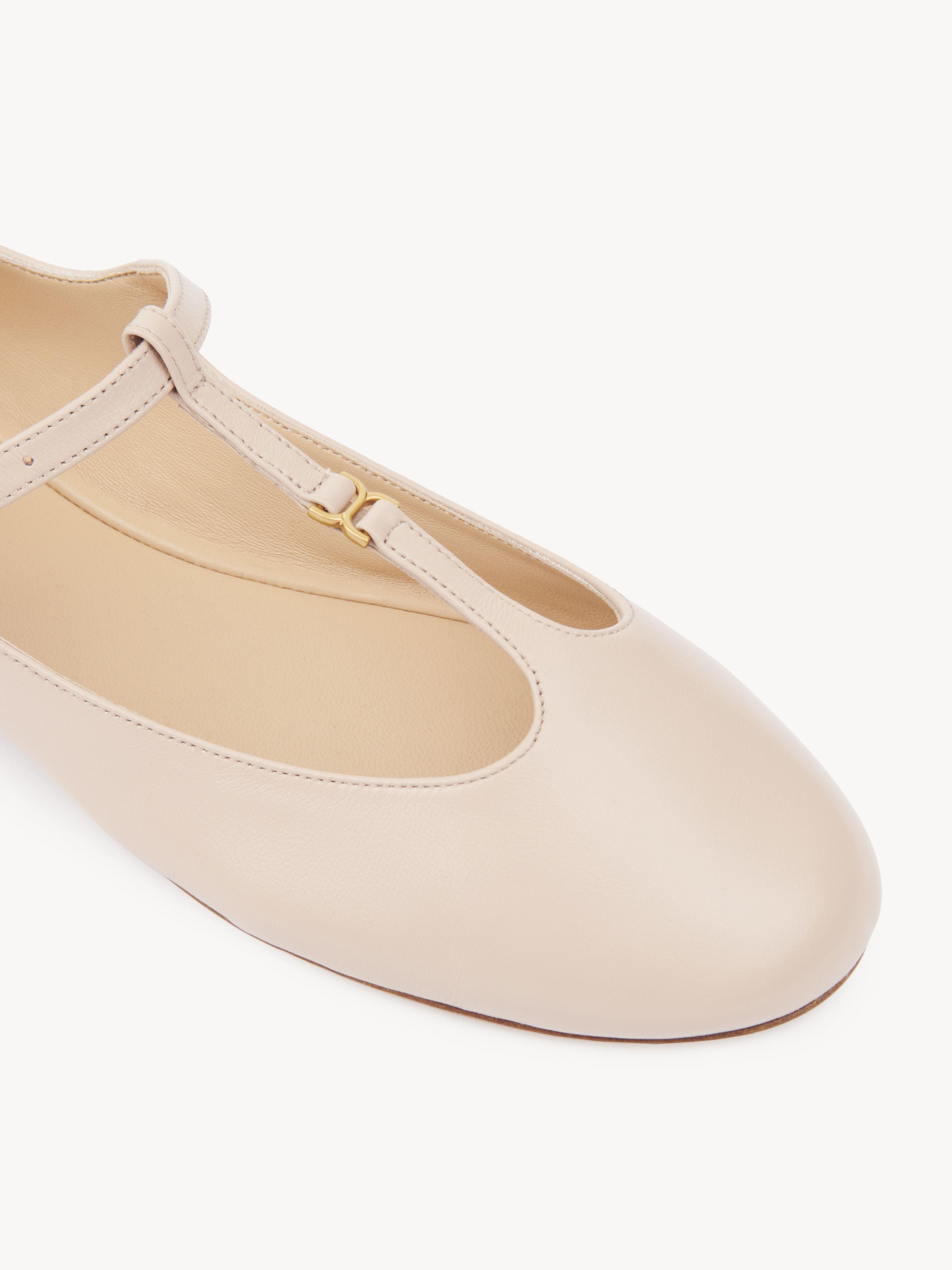 Chloé Marcie Ballerina in Natural Lyst UK