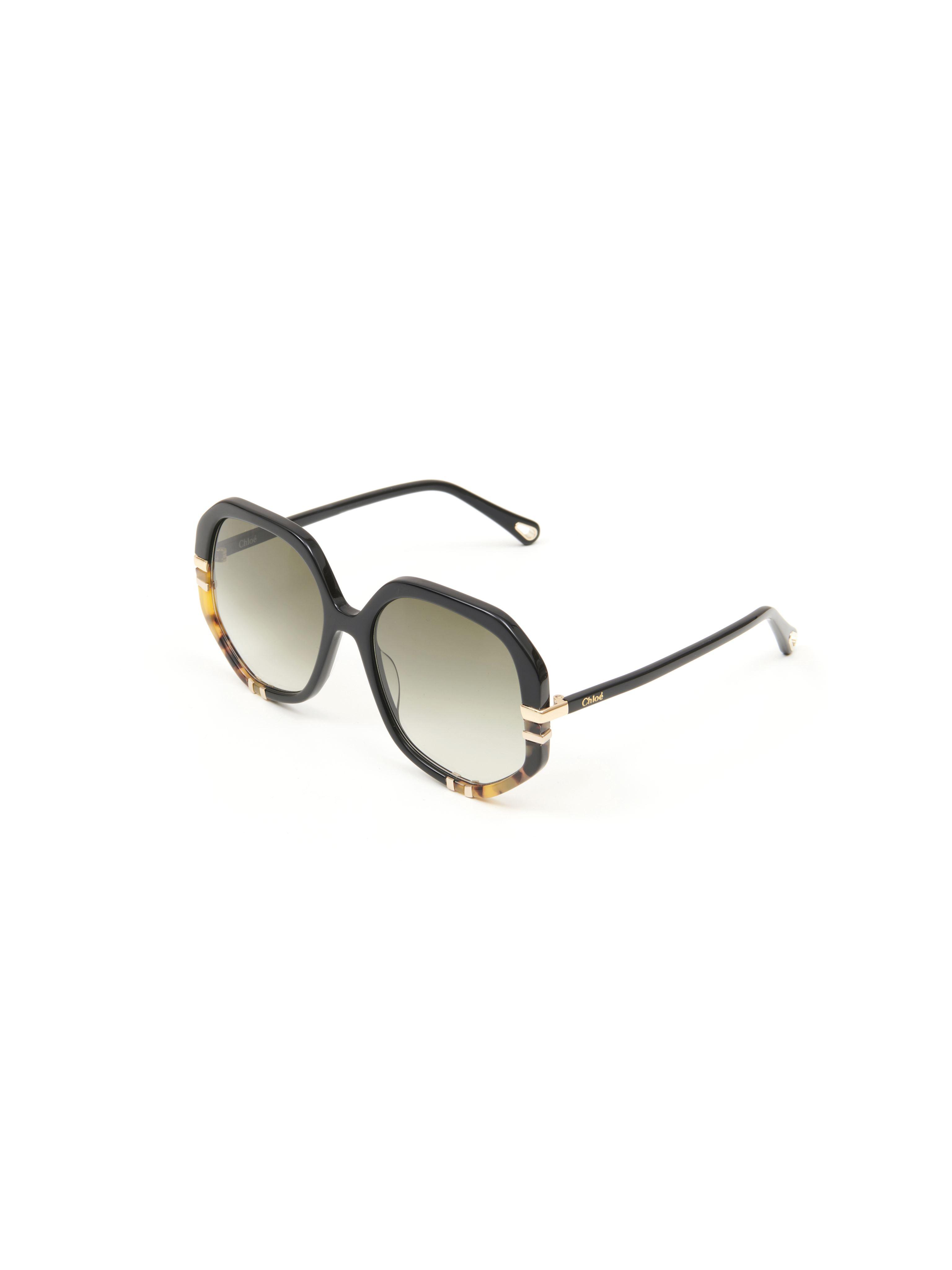 Chloé West Sunglasses in Black | Lyst