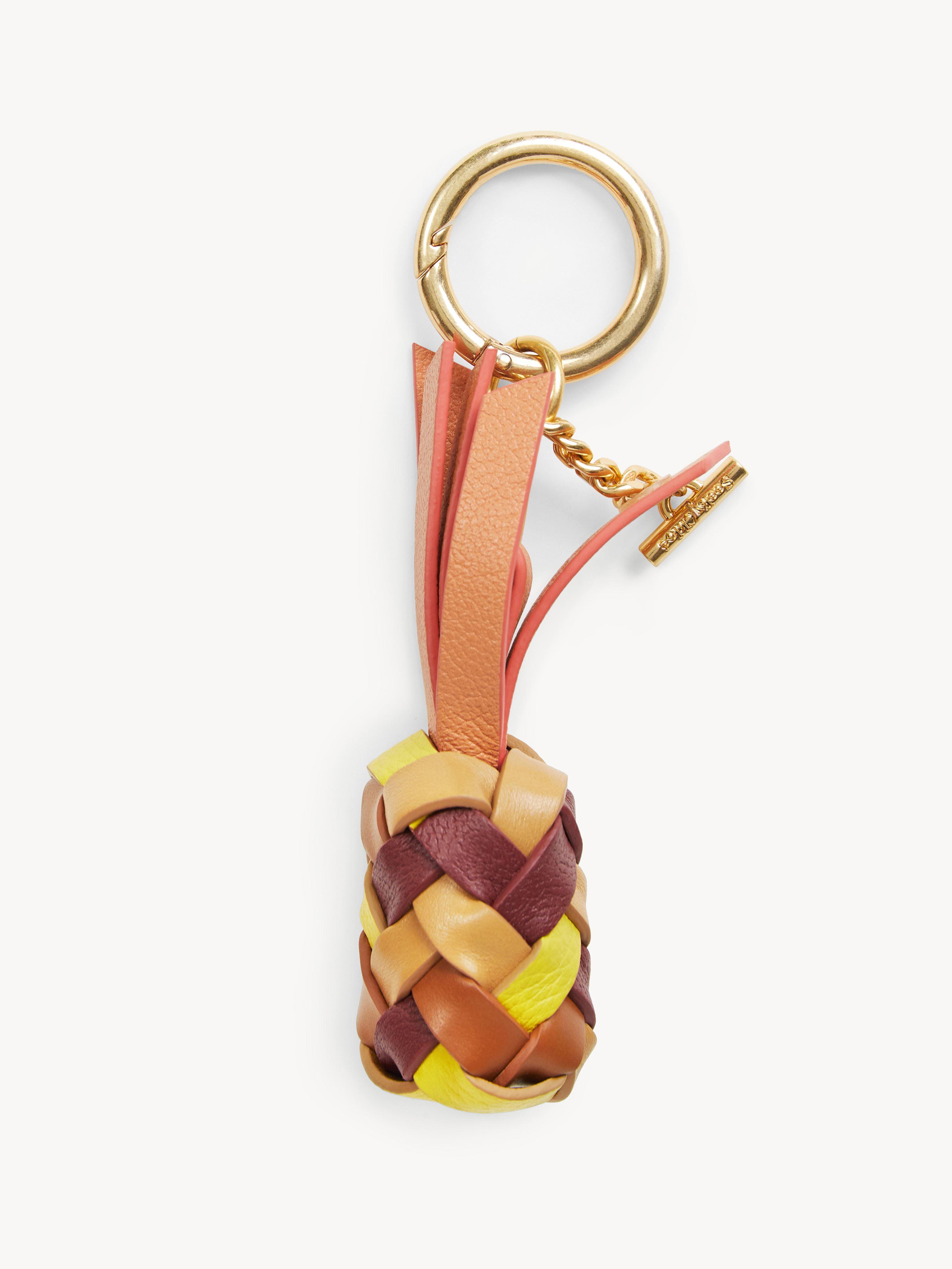 Woven Pineapple Key Chain See By Chloé en coloris Blanc | Lyst