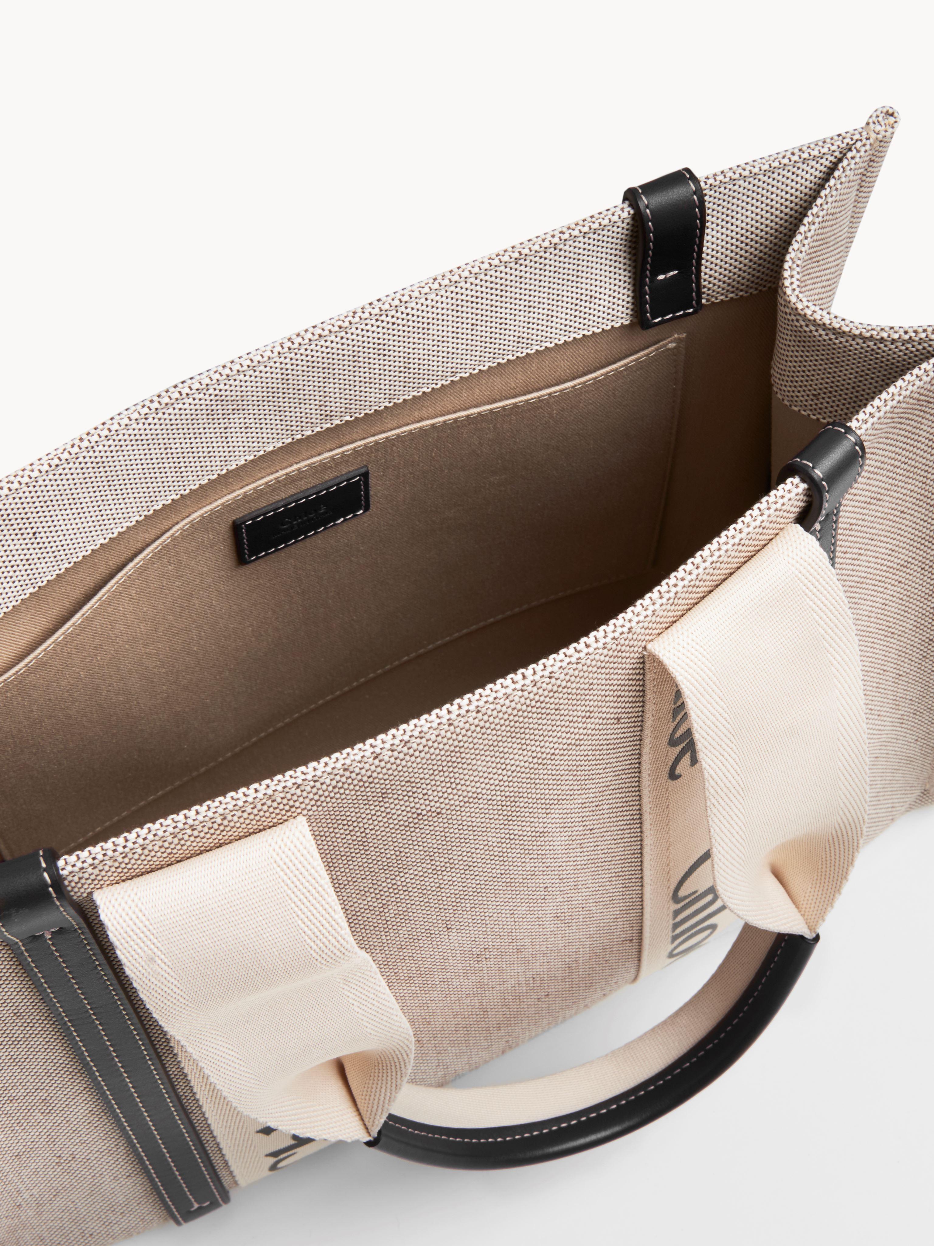 chloe woody tote bolsa medium