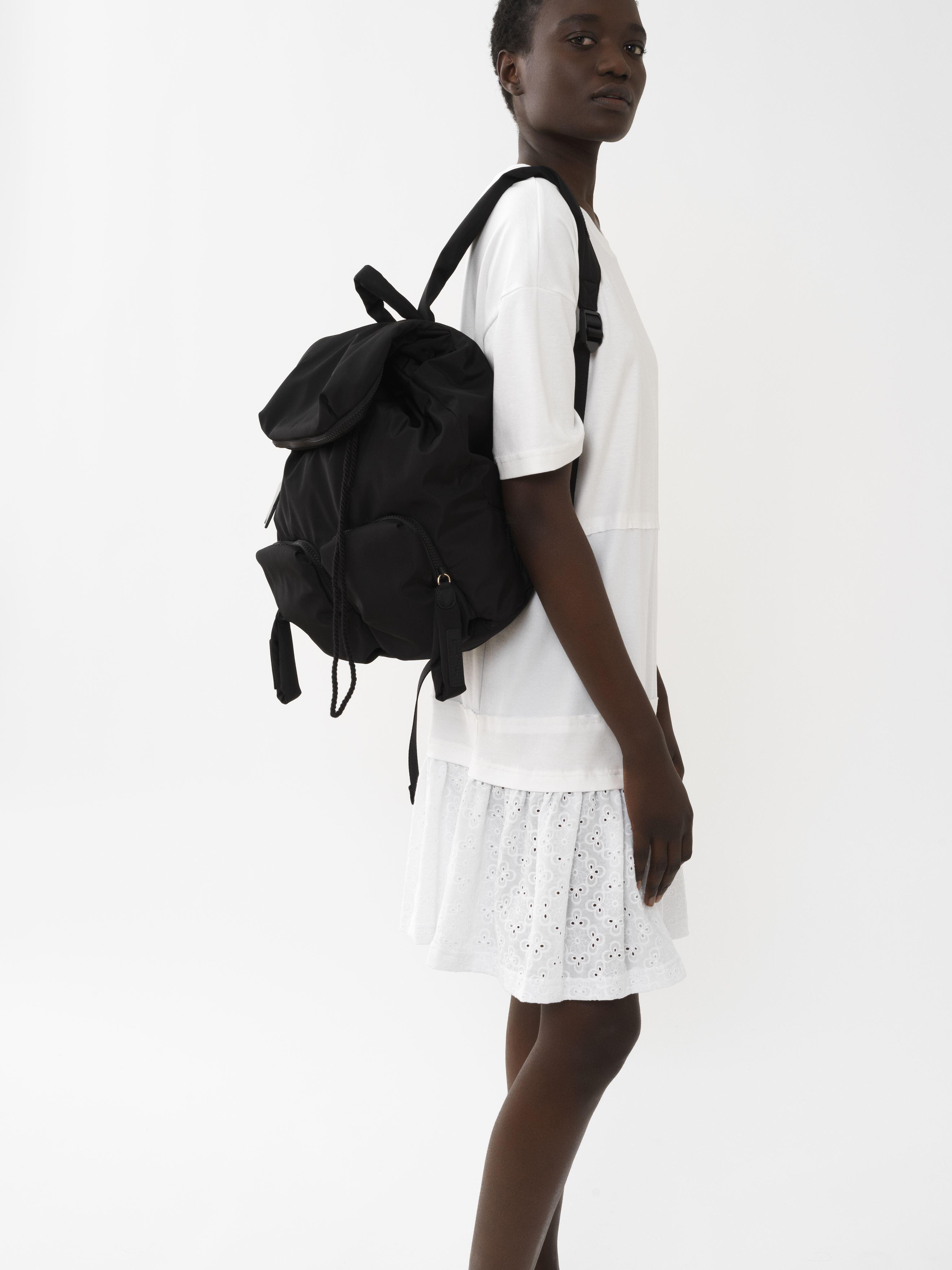 chloe black backpack