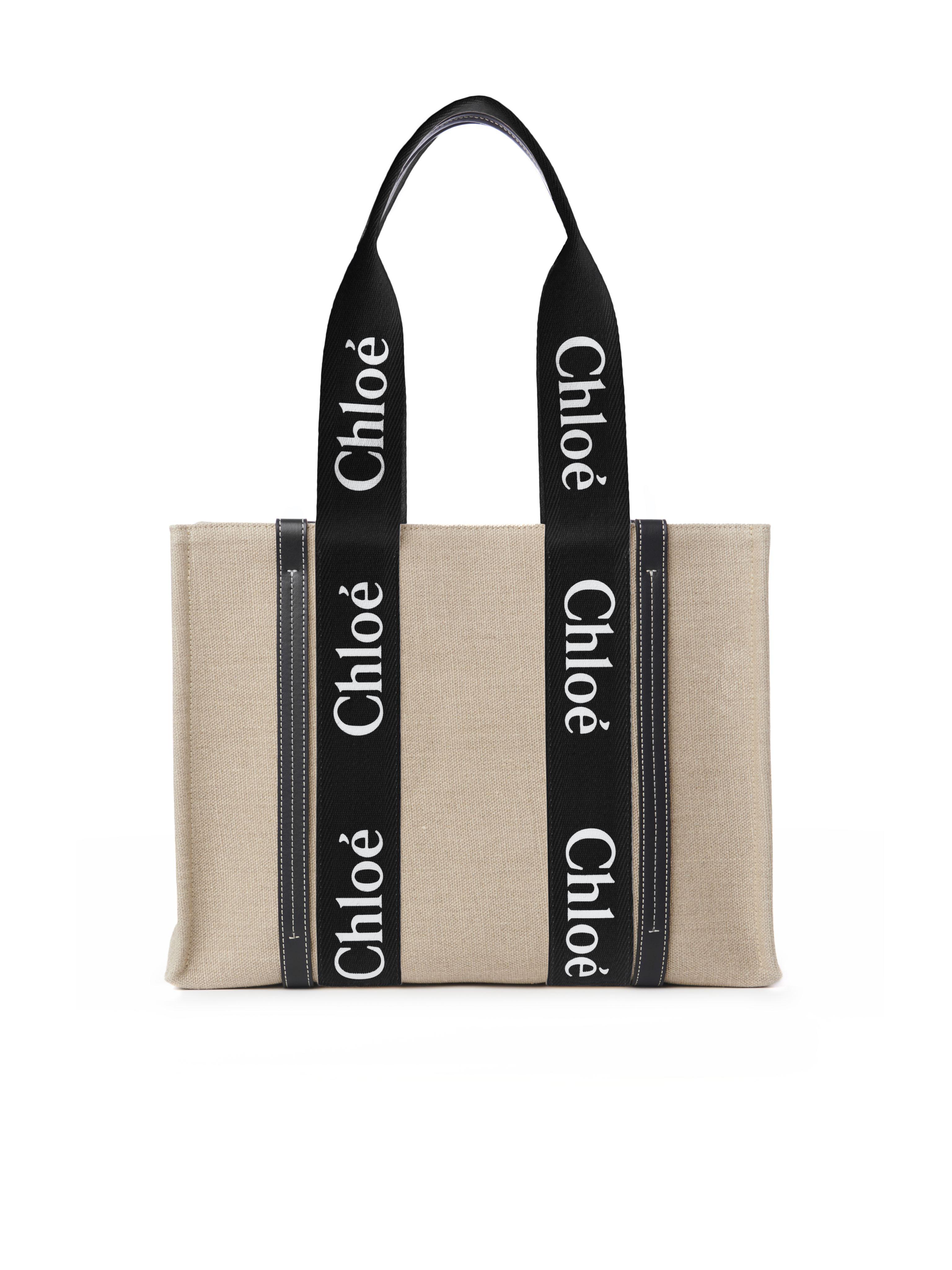 Chloe black 2025 tote bag