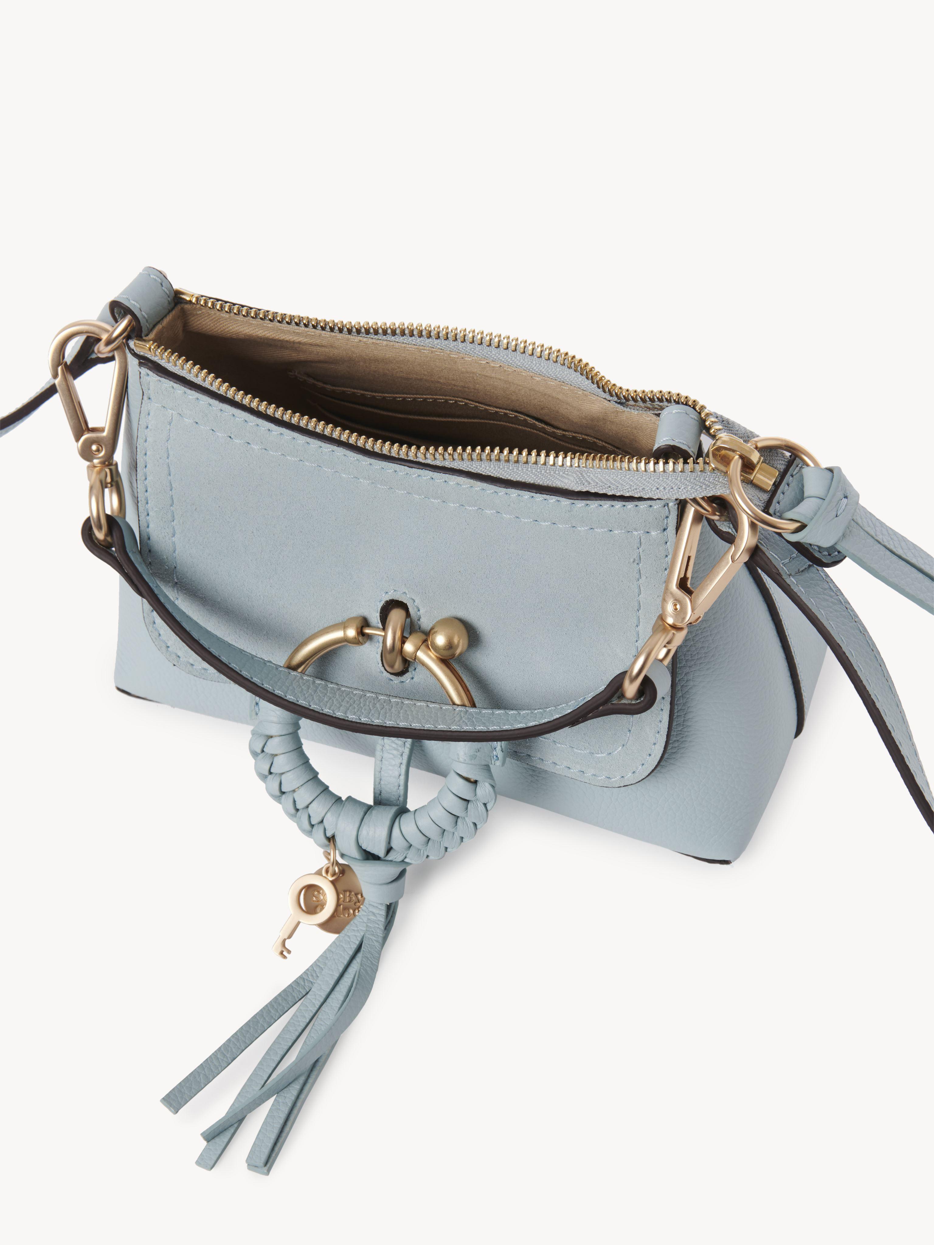 Joan Small Leather Crossbody Bag in Blue - See By Chloe