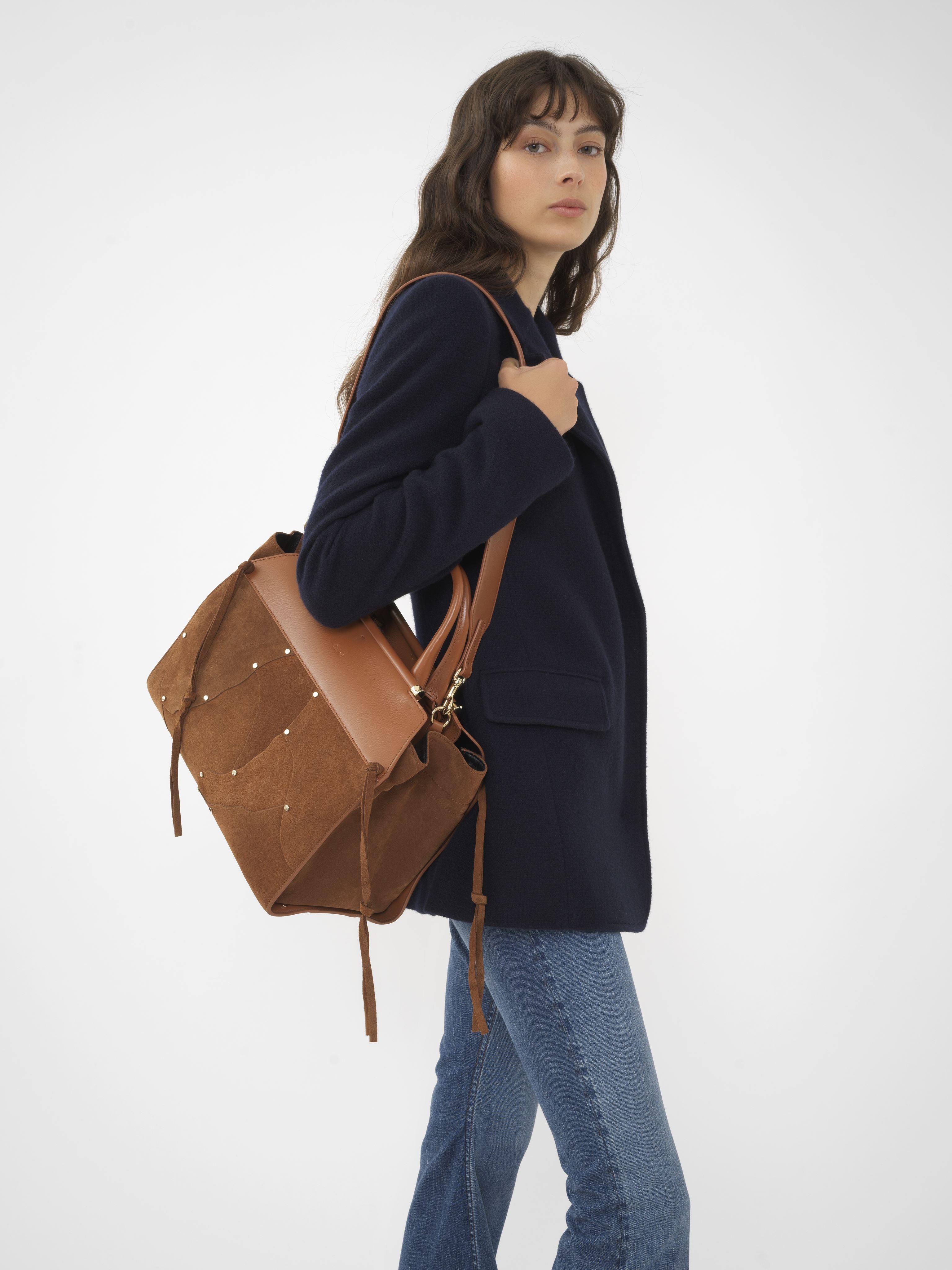 ハンドバッグ CHLOE STEPH MEDIUM GRAINY LEATHER HANDBAG ハンドバッグ Chloe Steph Medium Grainy Leather Handbag Chloé