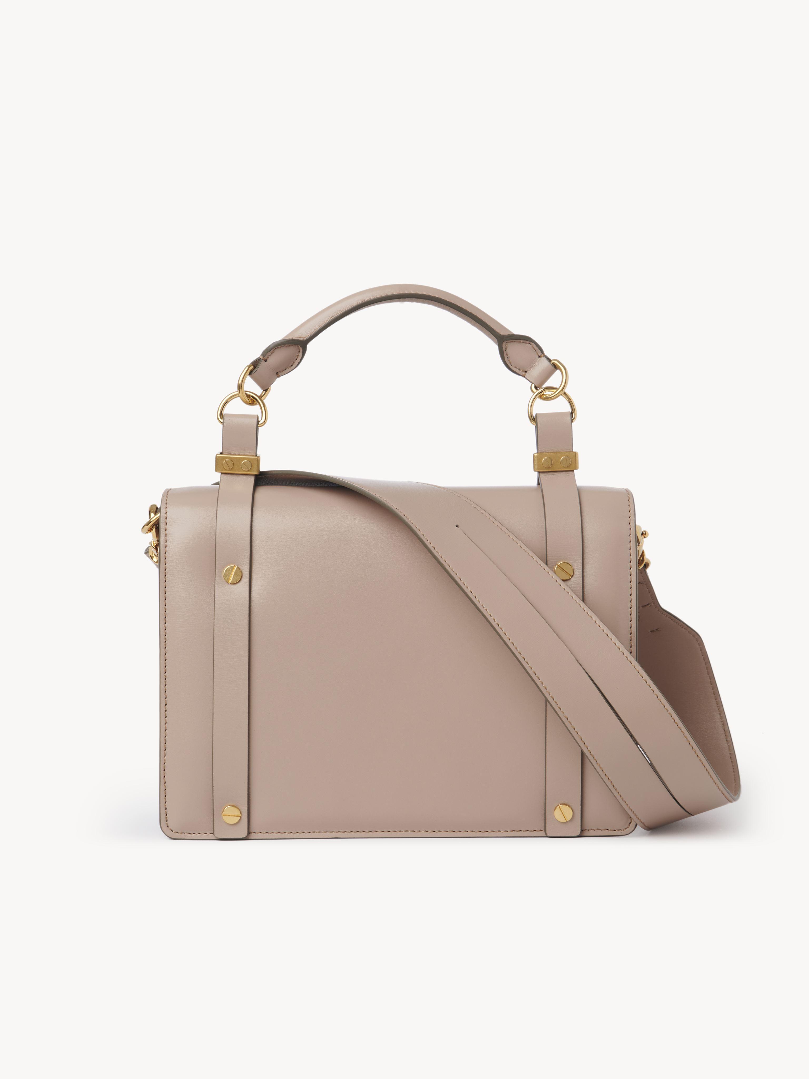 Chloé Ora Medium Flap Bag in Natural