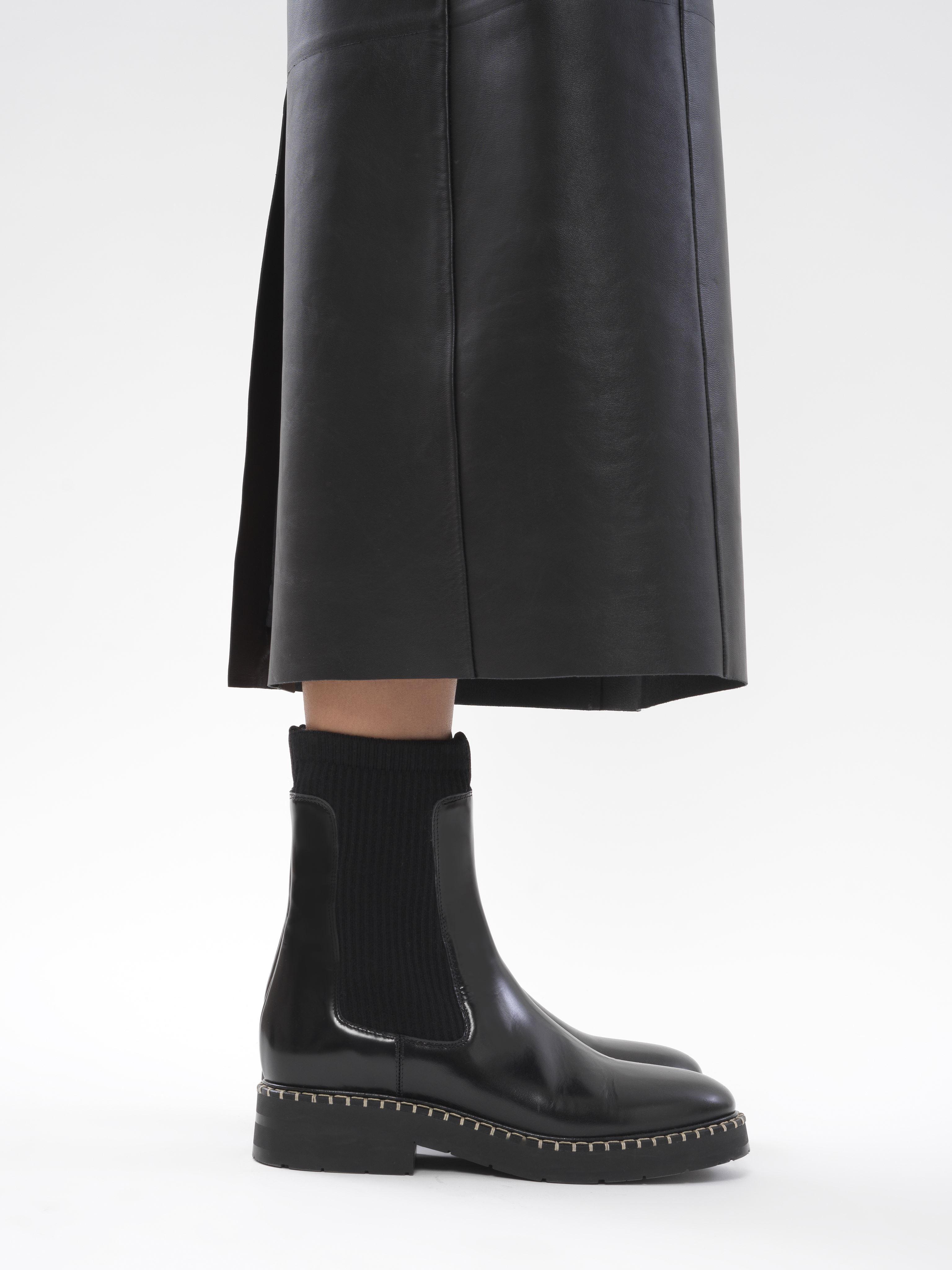 Chloé Tan Noua Ankle Boots