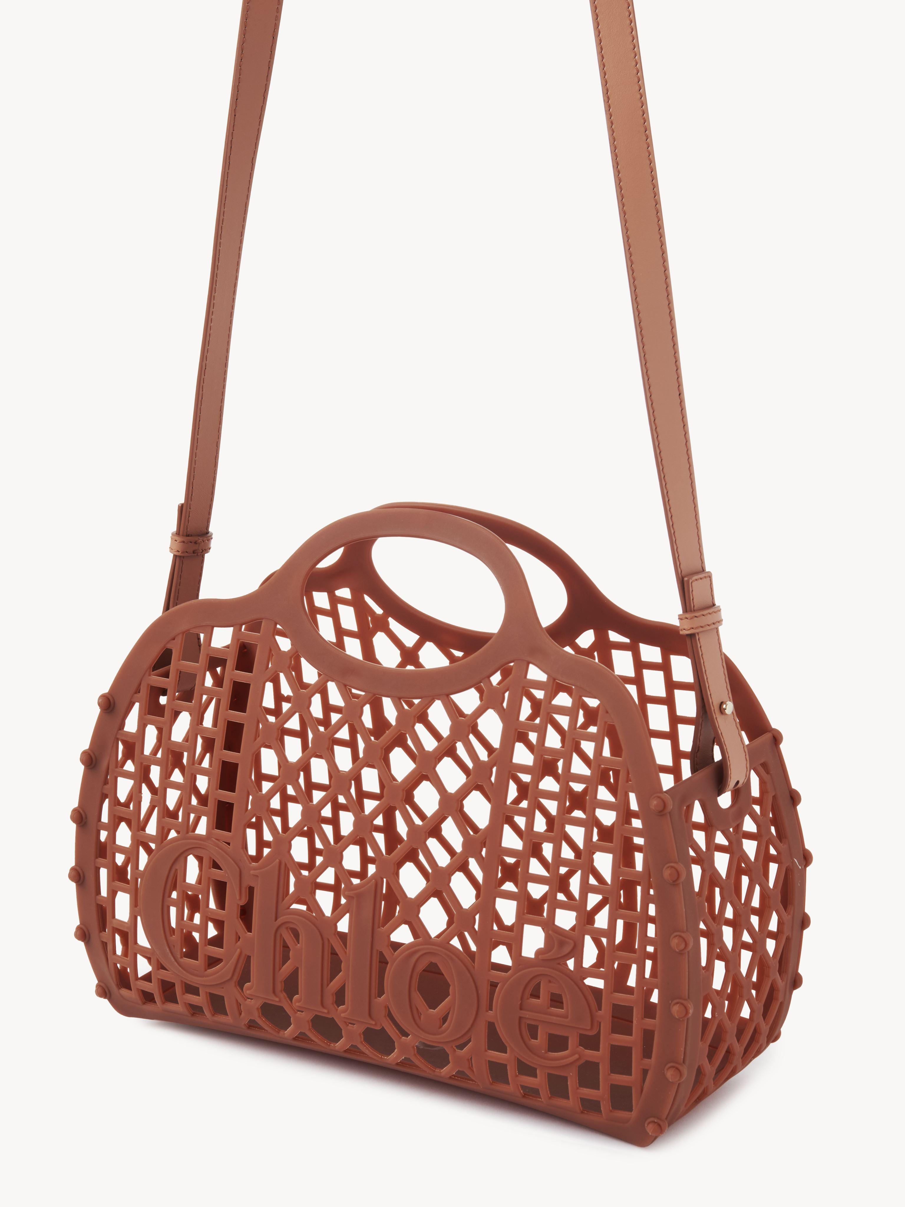 Chloé Chloé Cage Tote Bag In Jelly in Orange | Lyst