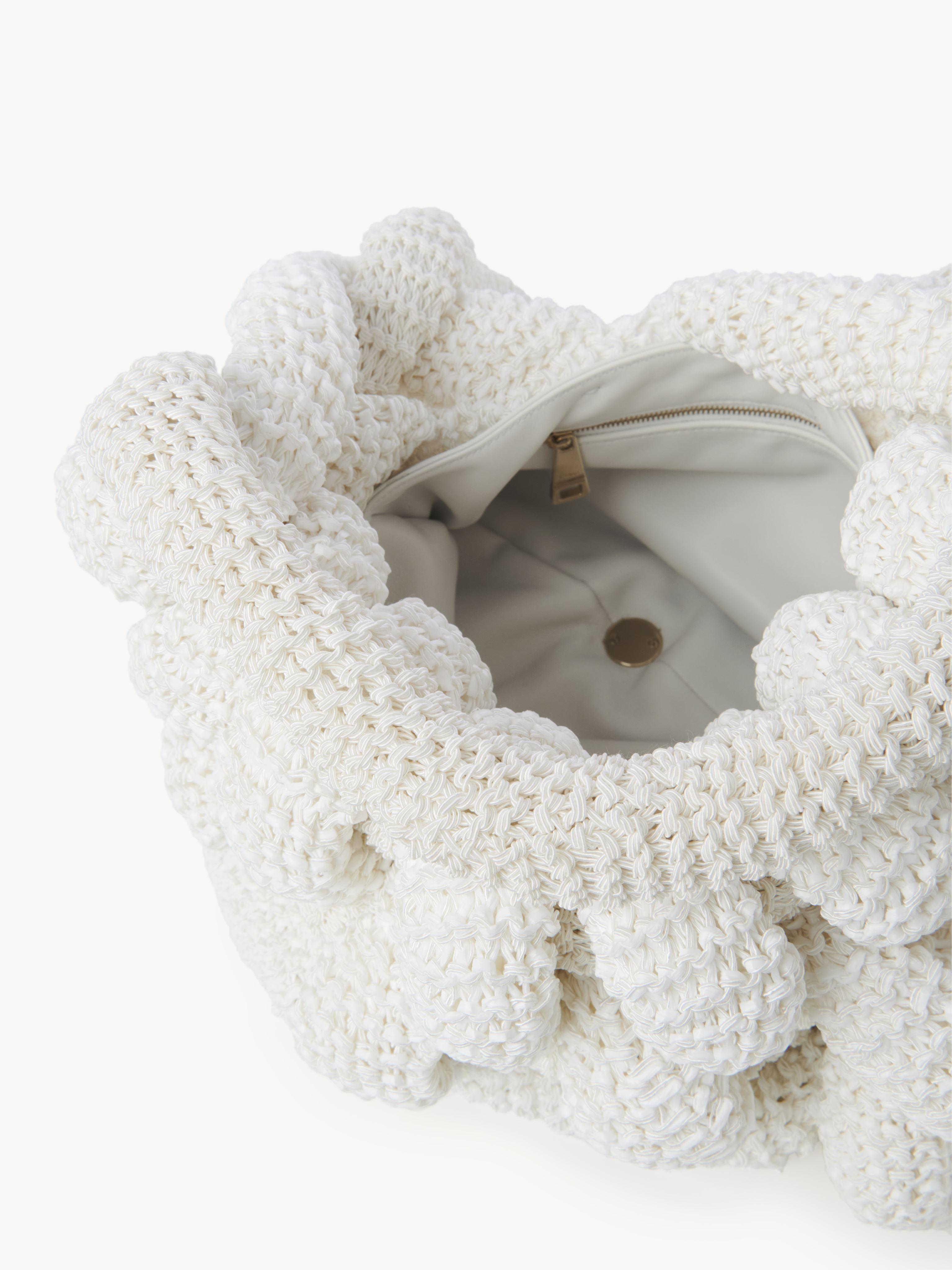 Chloé Pilar Knitted Hobo Bag in Gray Lyst