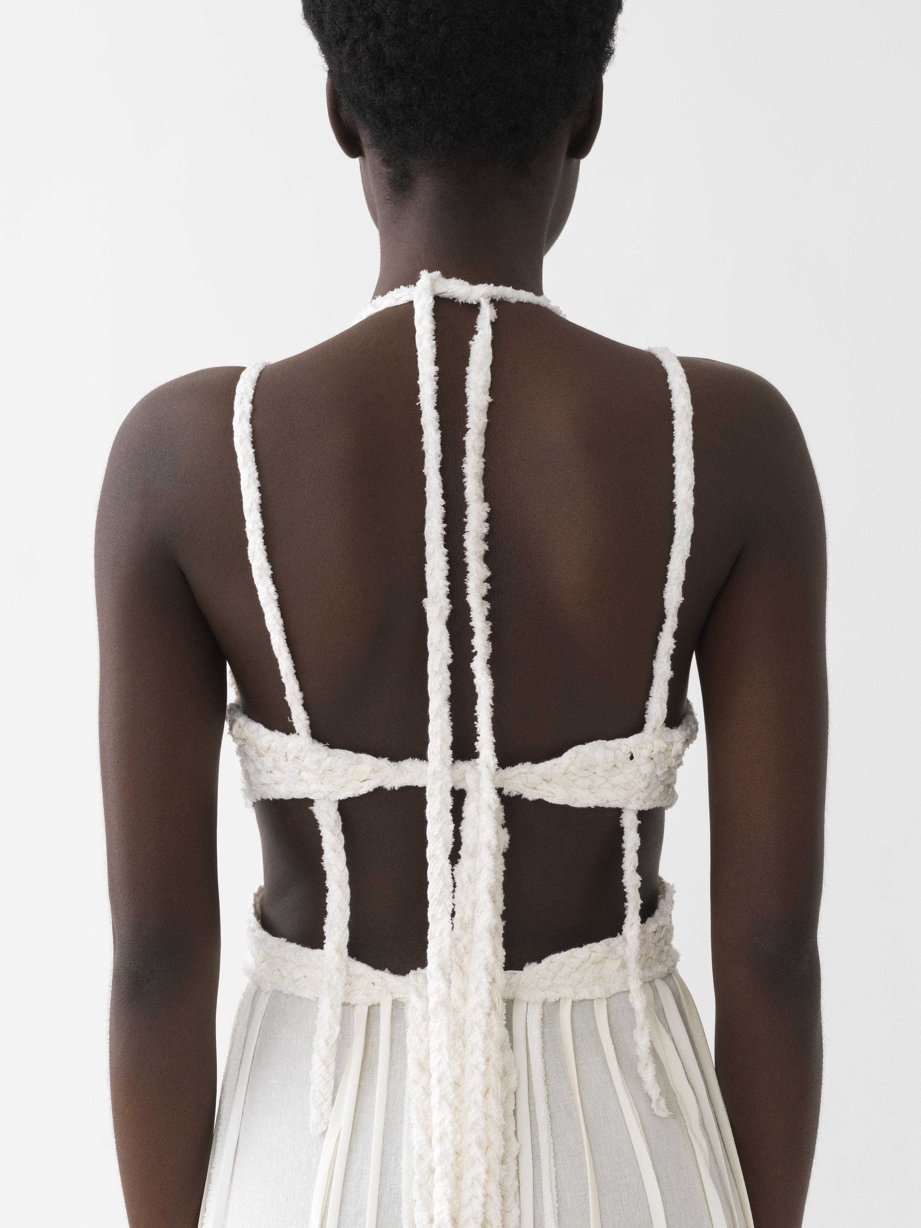 chloe open back dress