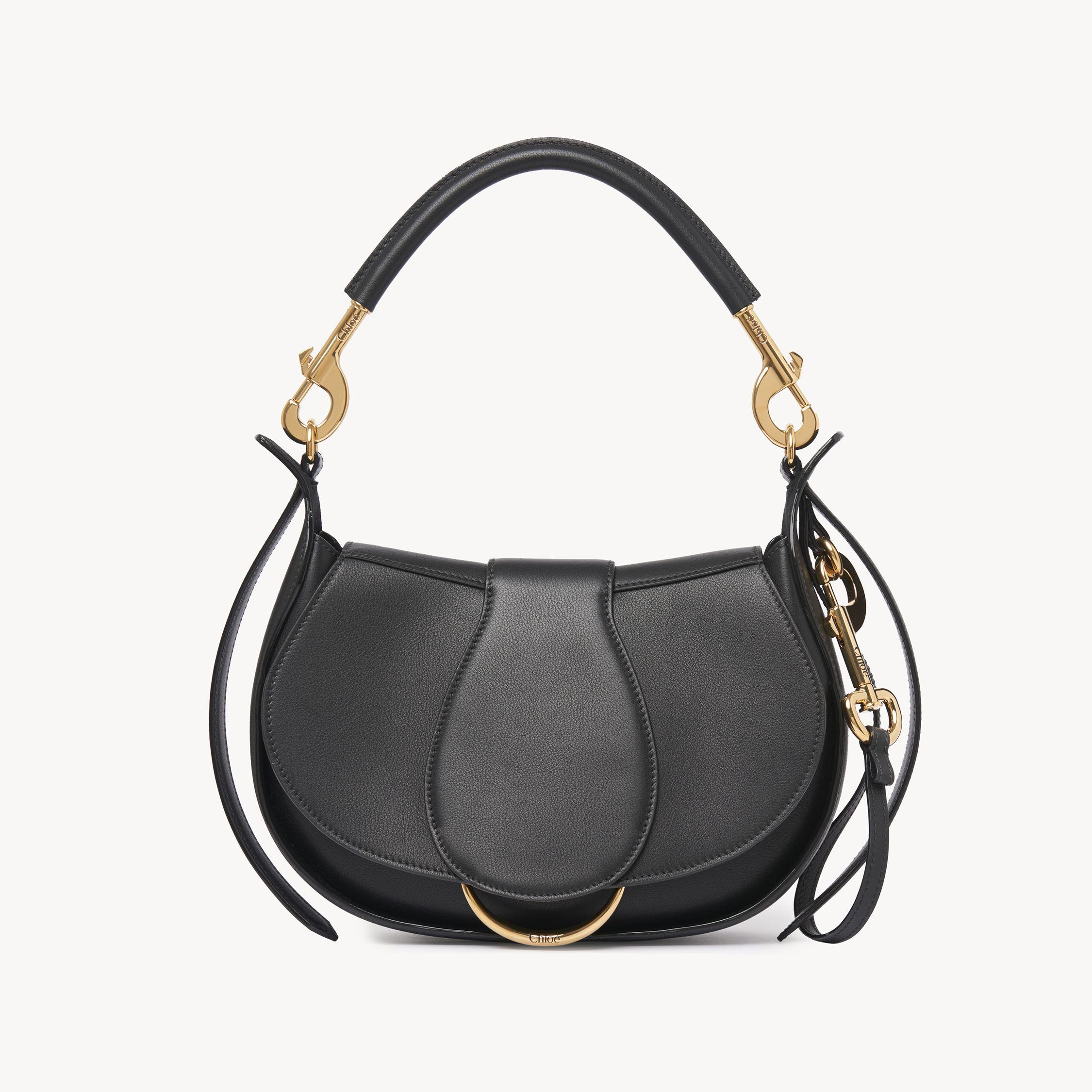 Chloé Chloé Ride Shoulder Bag In Soft Leather in Black | Lyst