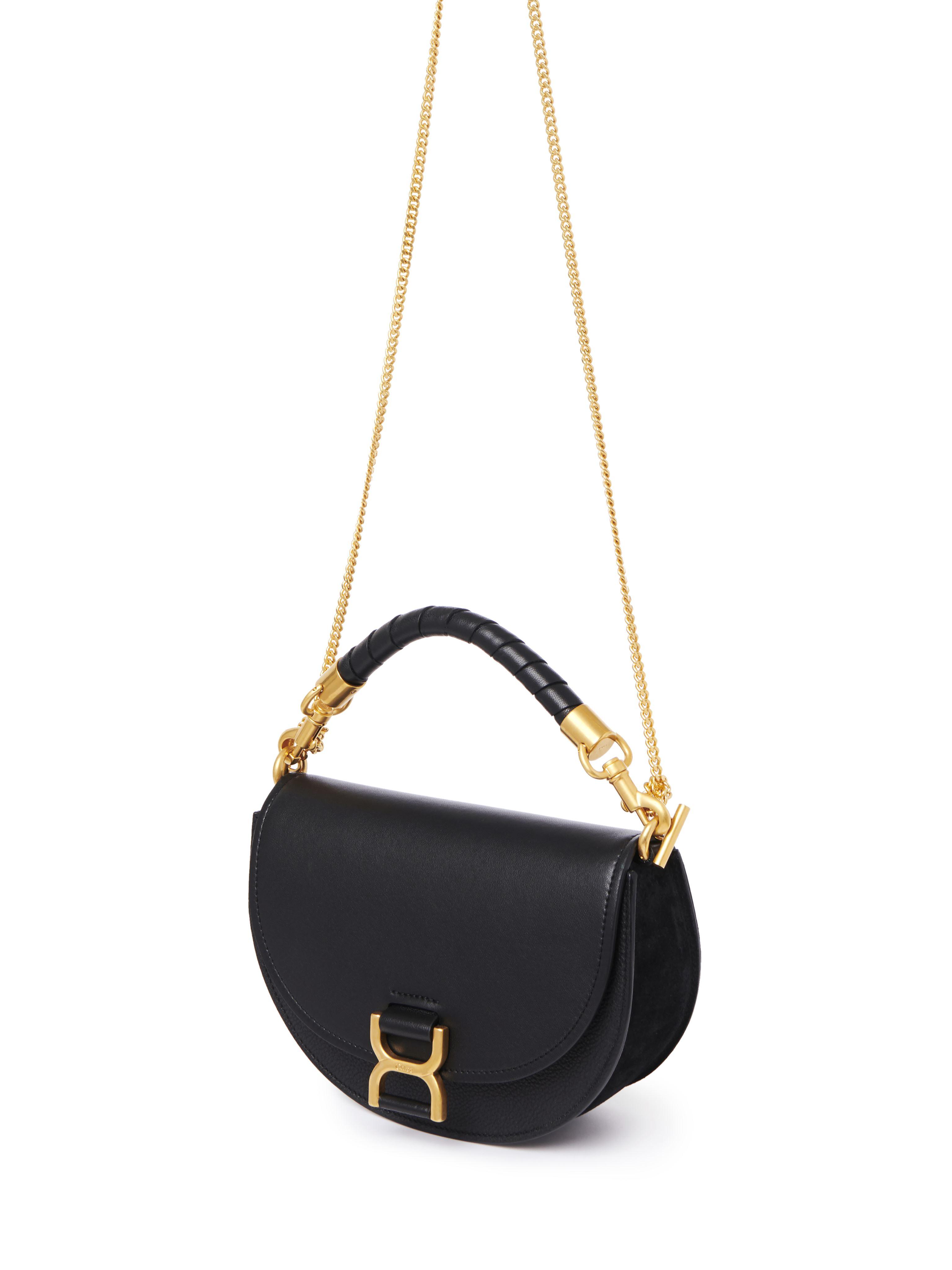 Chloé Boutique Saint-Honoré Paris: Marcie Chain Flap Black Bag - Luxferity