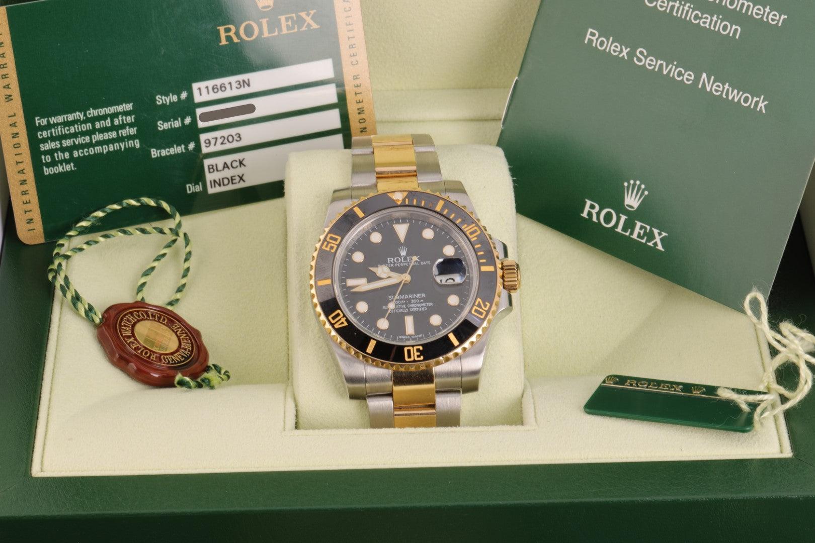 Chorost \u0026 Co. Rolex Submariner 116613n 