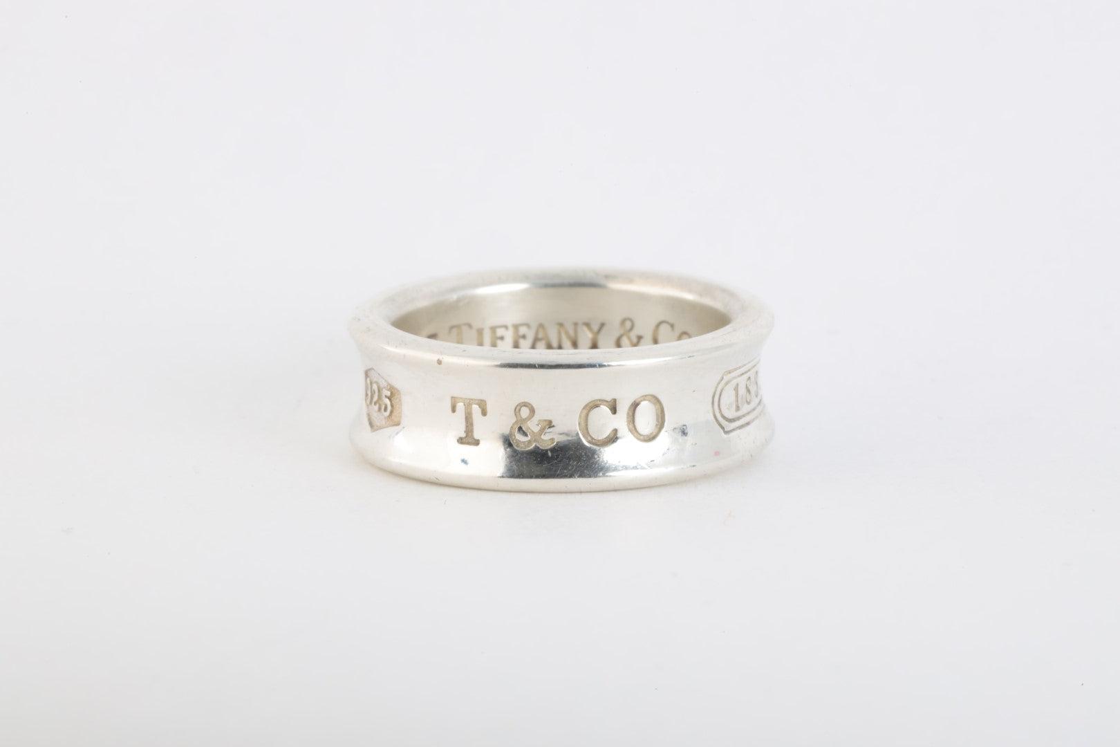 tiffany sterling silver ring 1837