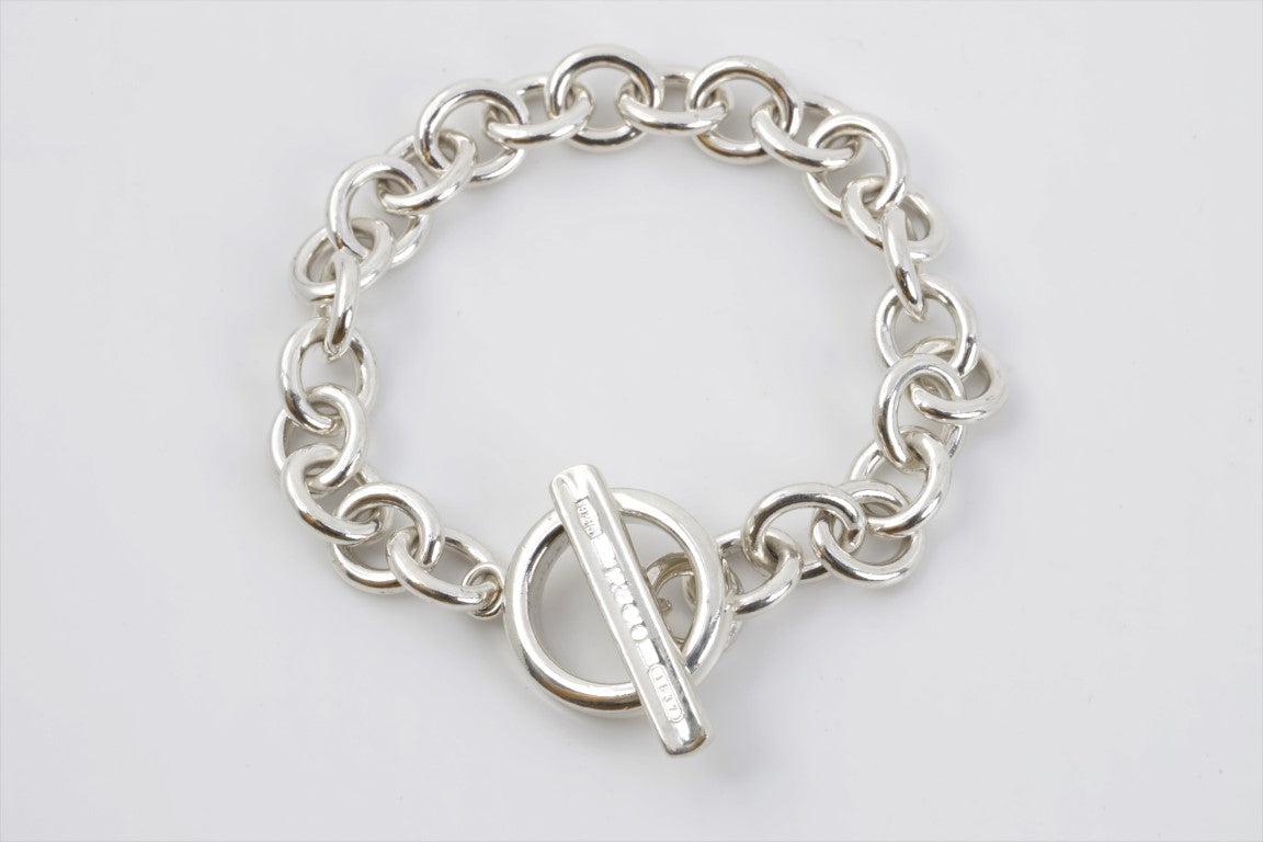 tiffany silver toggle bracelet